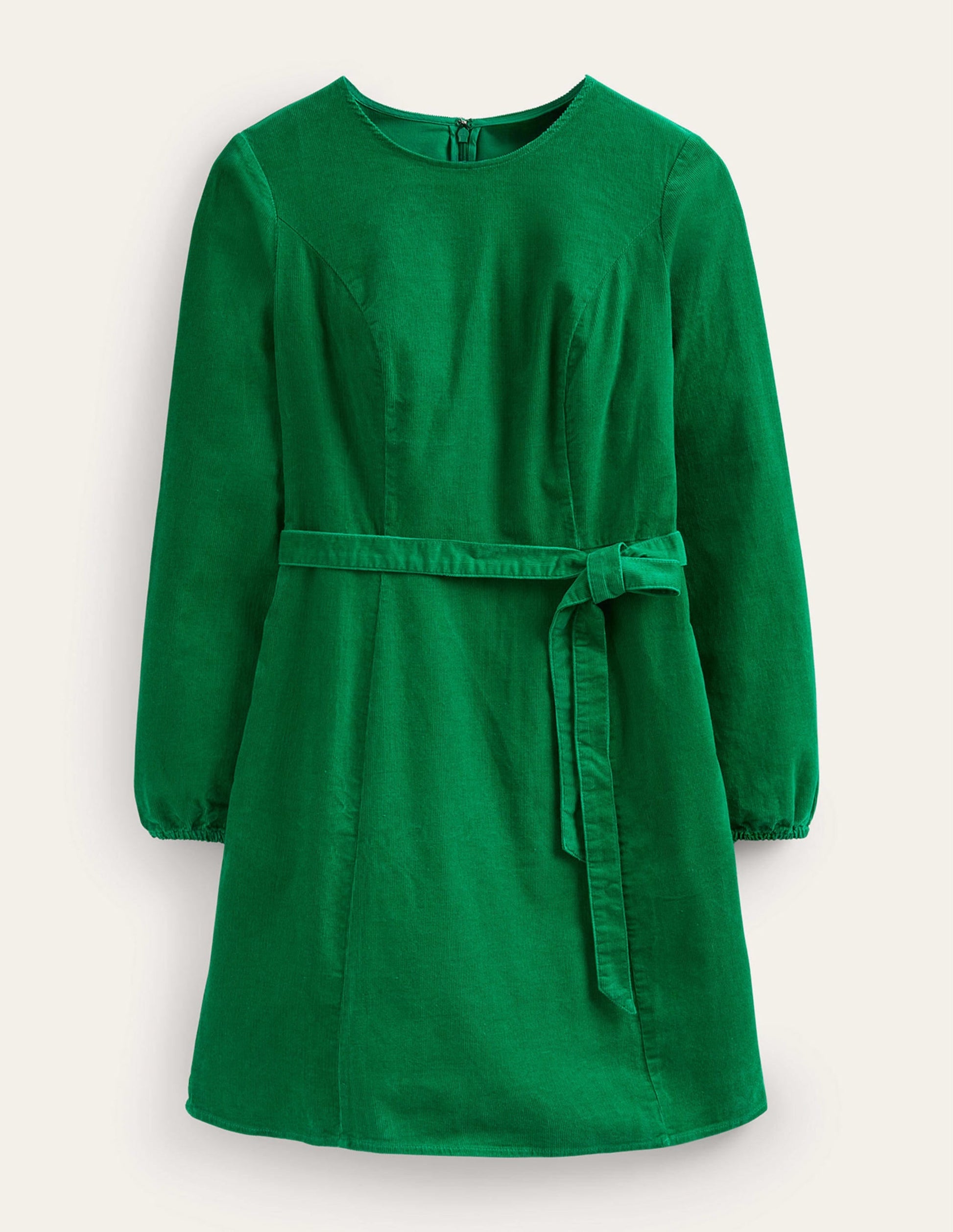 Harriet Cord Dress-Veridian Green-5