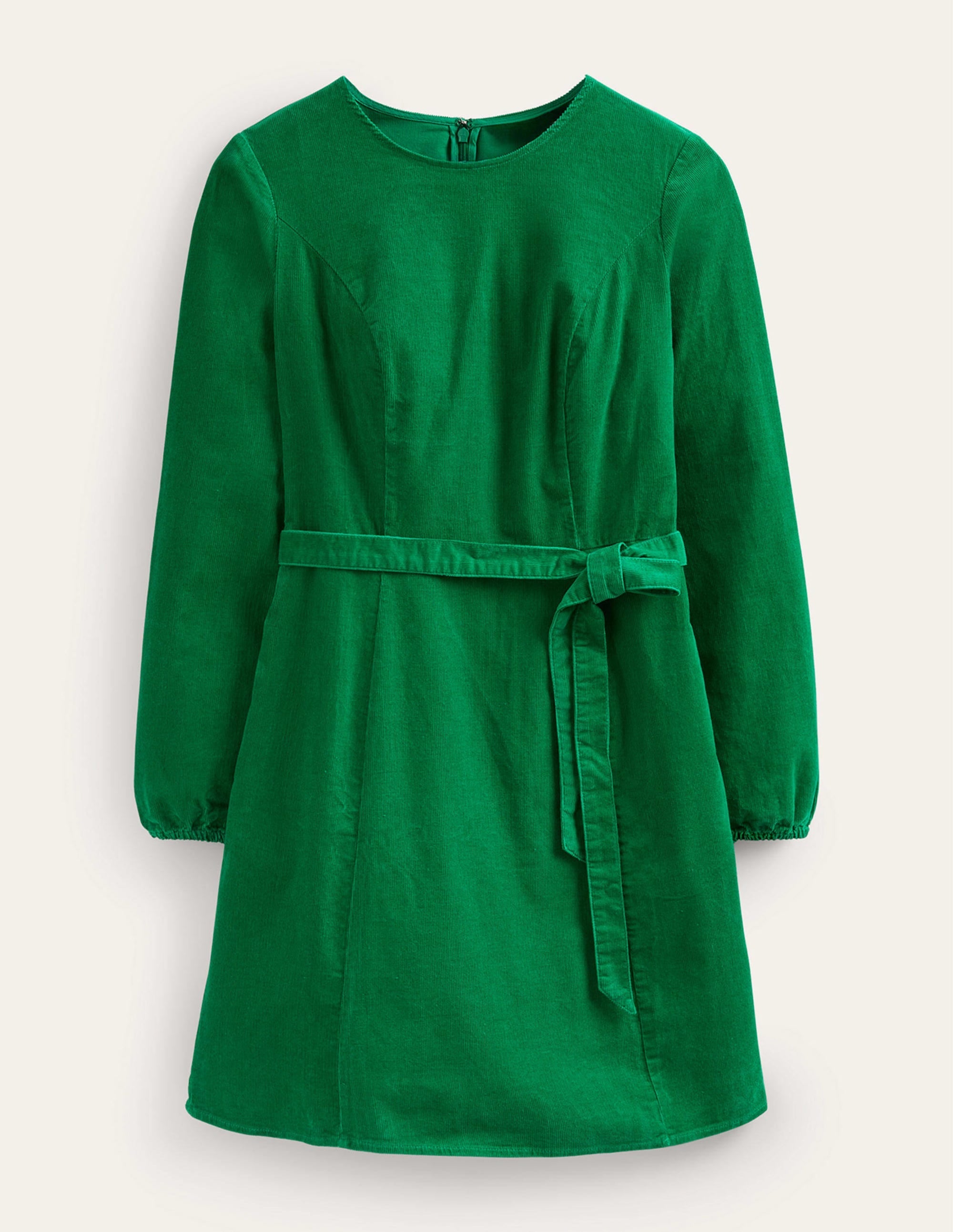 Harriet Cord Dress-Veridian Green - Image 5