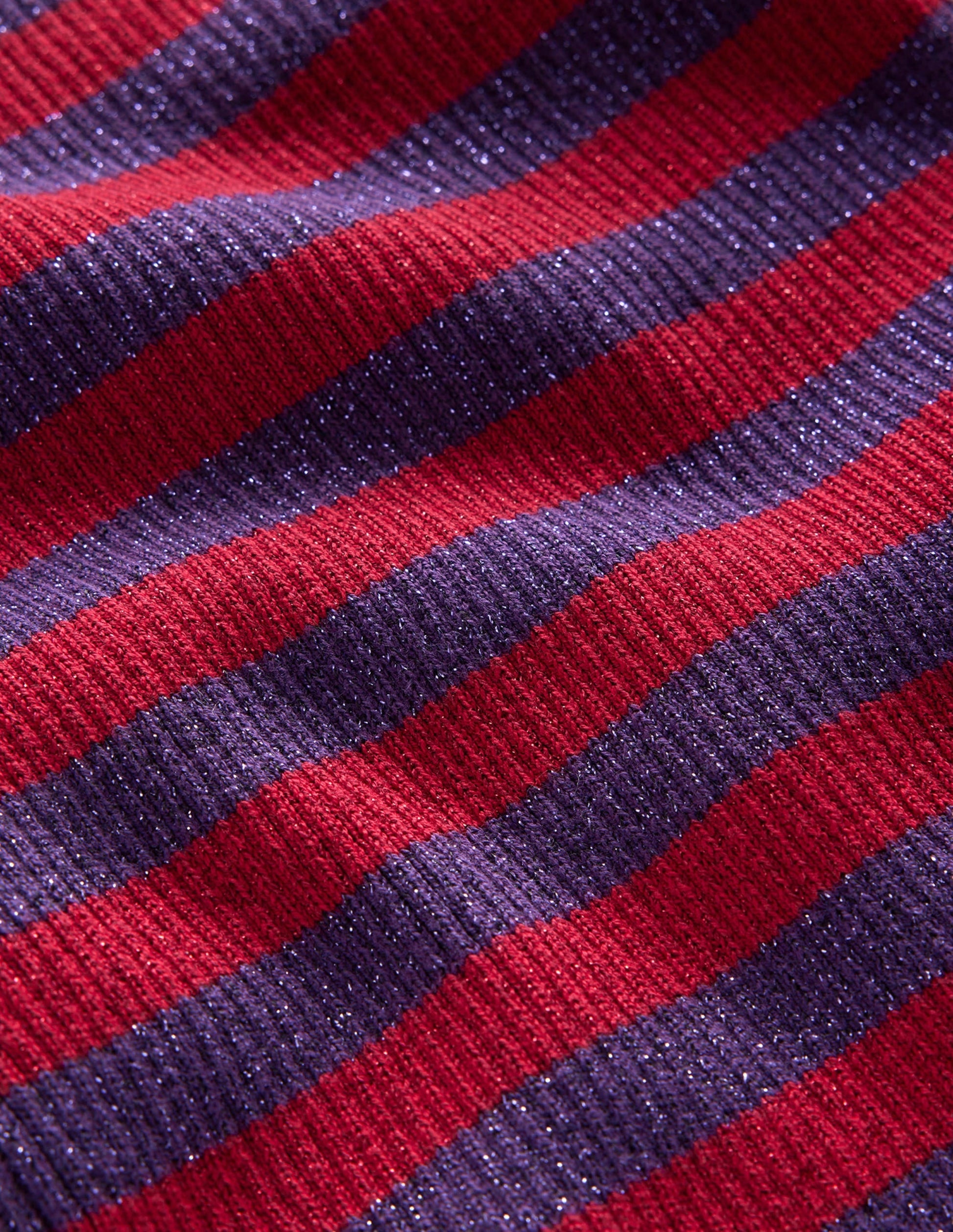 Matilda Sparkle Jumper-Rich Violet and Dark Red-6