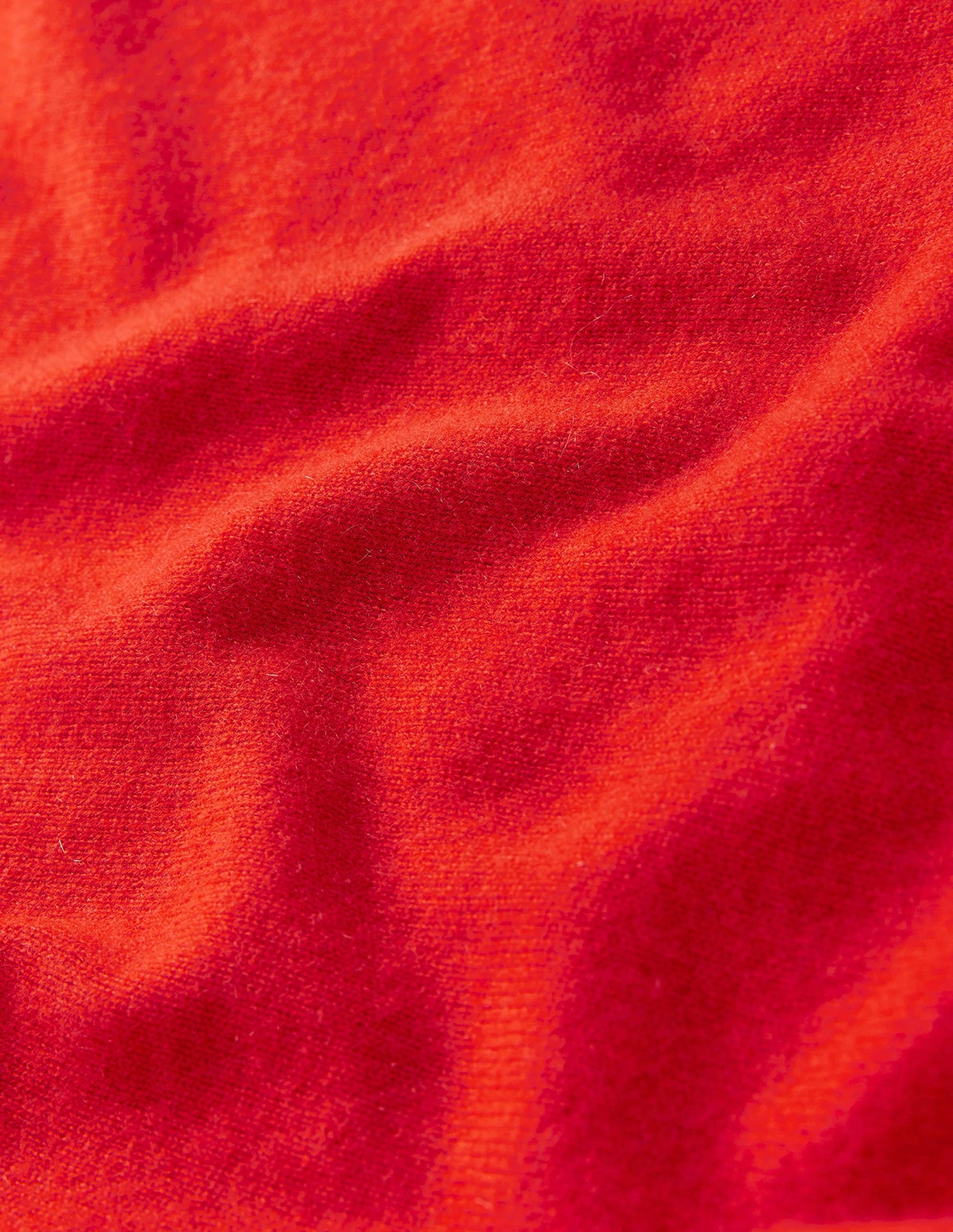 Eva Cashmere Crew Neck Jumper-Fiesta Orange-10