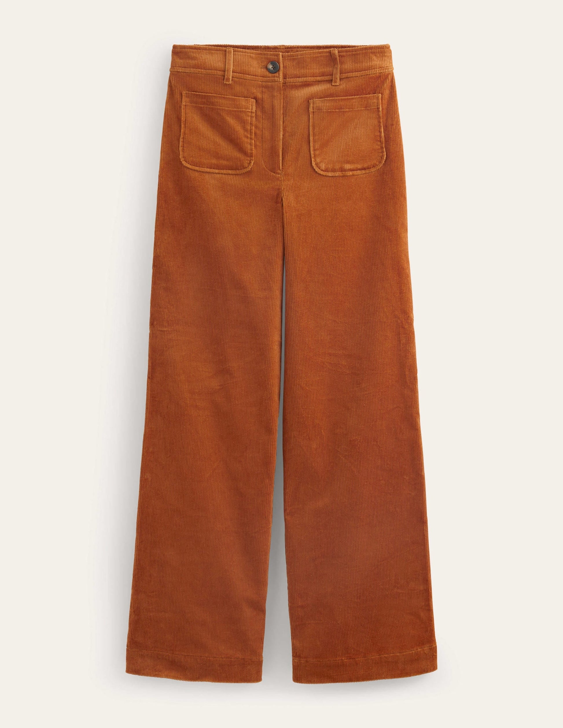 Westbourne Corduroy Trousers-Pumpkin-6
