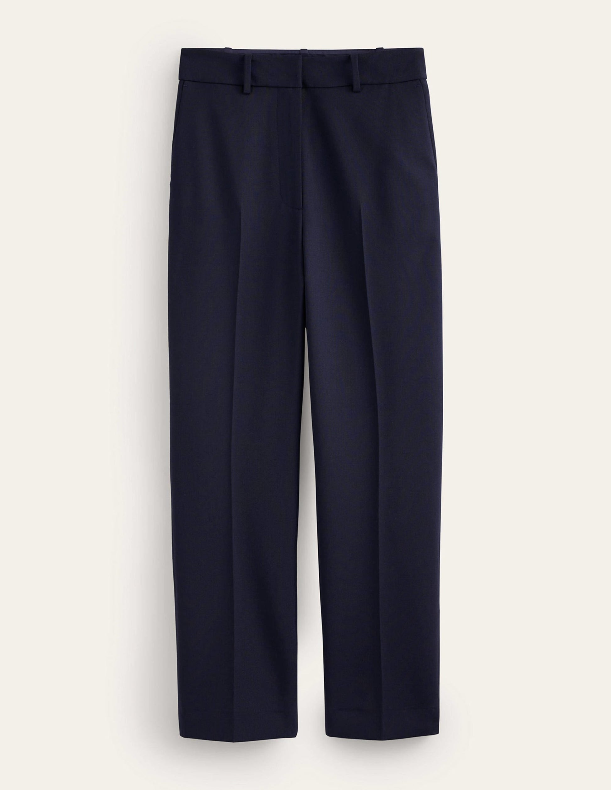 Kew Wool-Twill Trousers-Navy-5