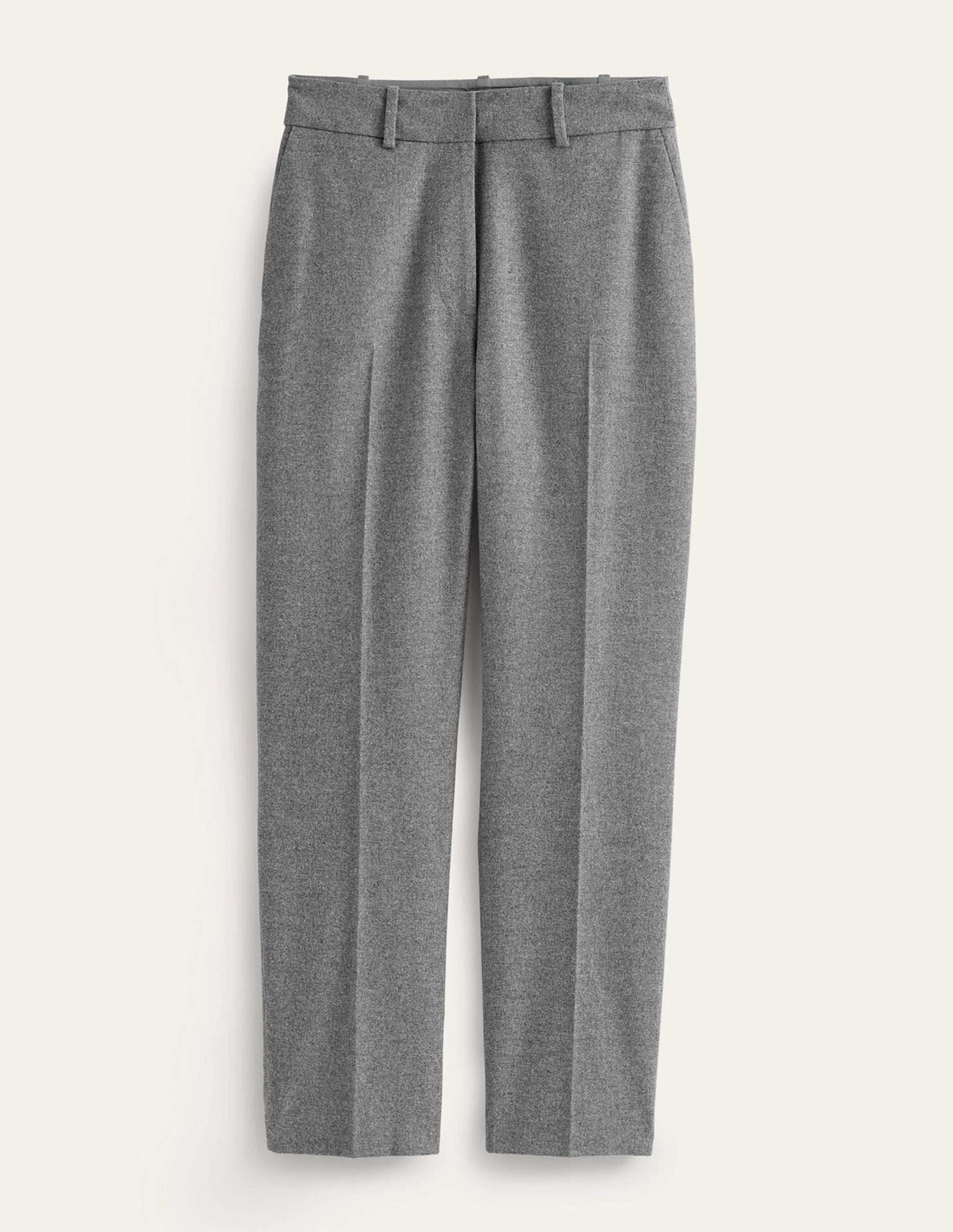 Kew Wool Trousers-Charcoal Marl-5