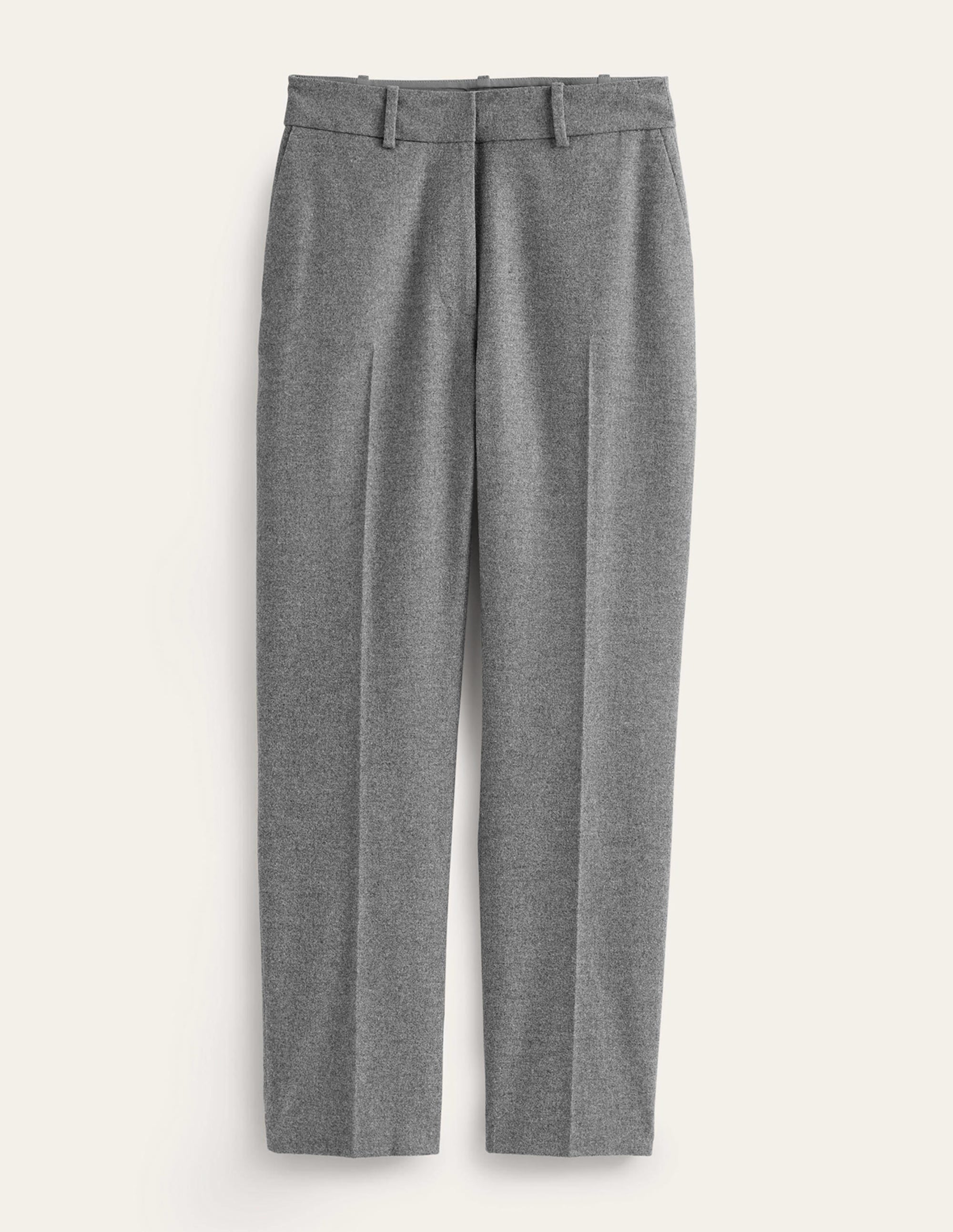 Kew Wool Trousers-Charcoal Marl - Image 5