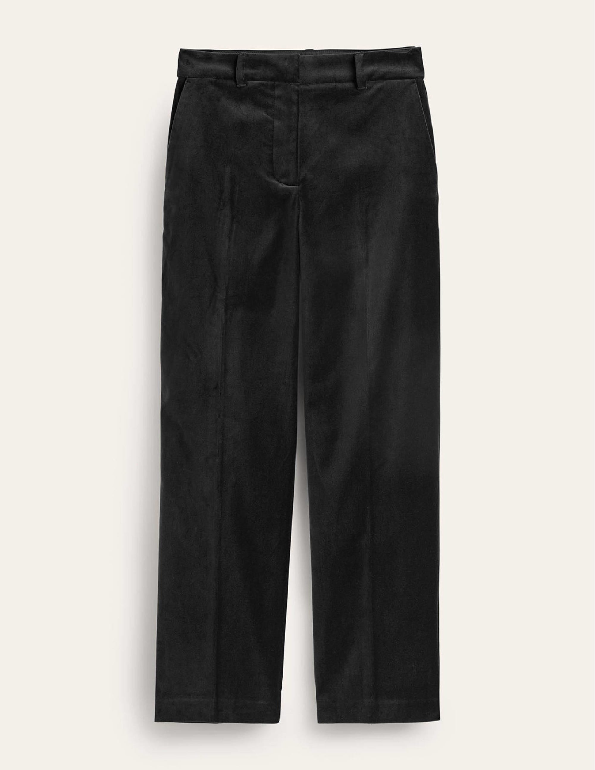 Kew Velvet Trousers-Black - Image 5