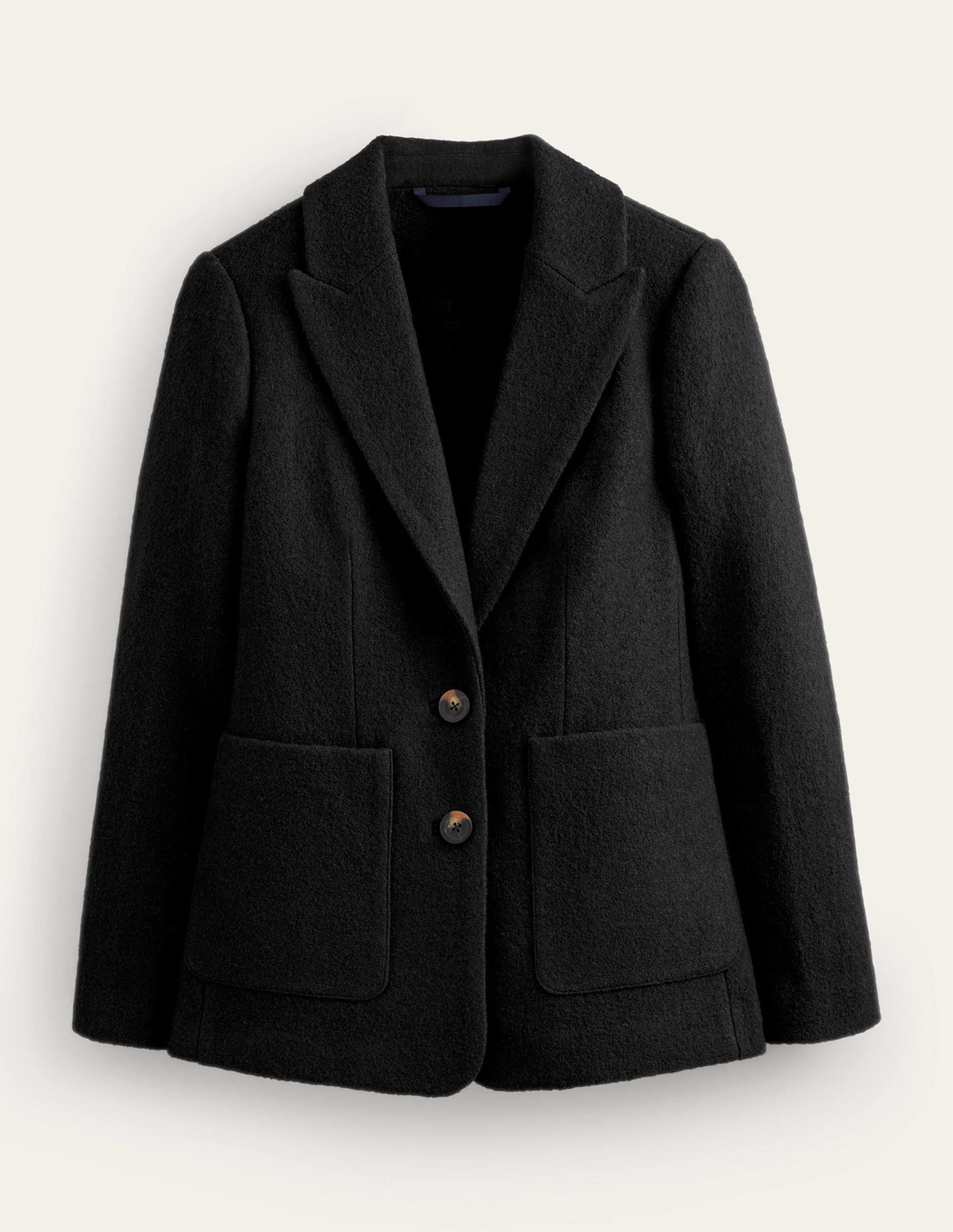 Marylebone Textured Blazer-Black-6