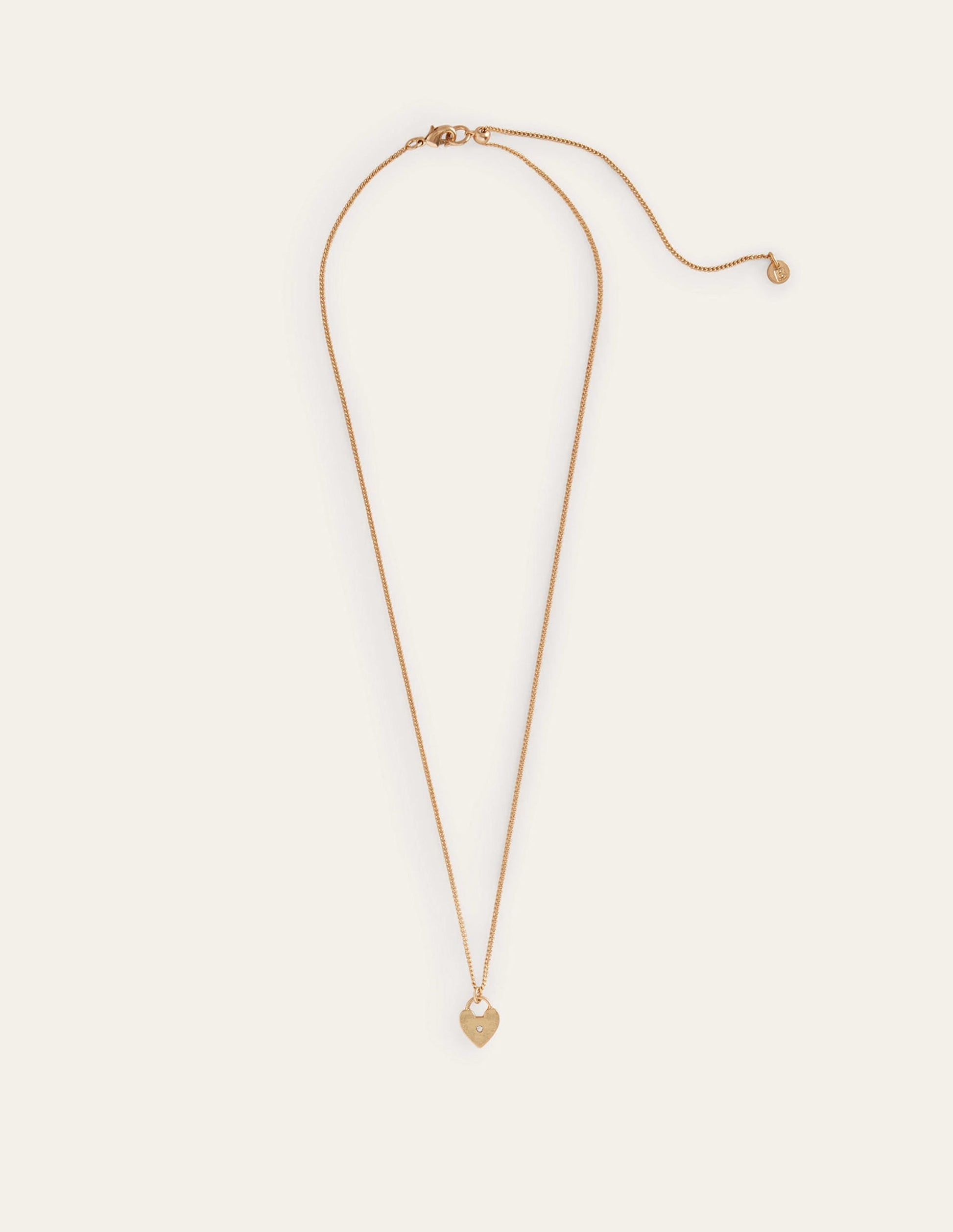 Charm Pendant Necklace-Heart-2