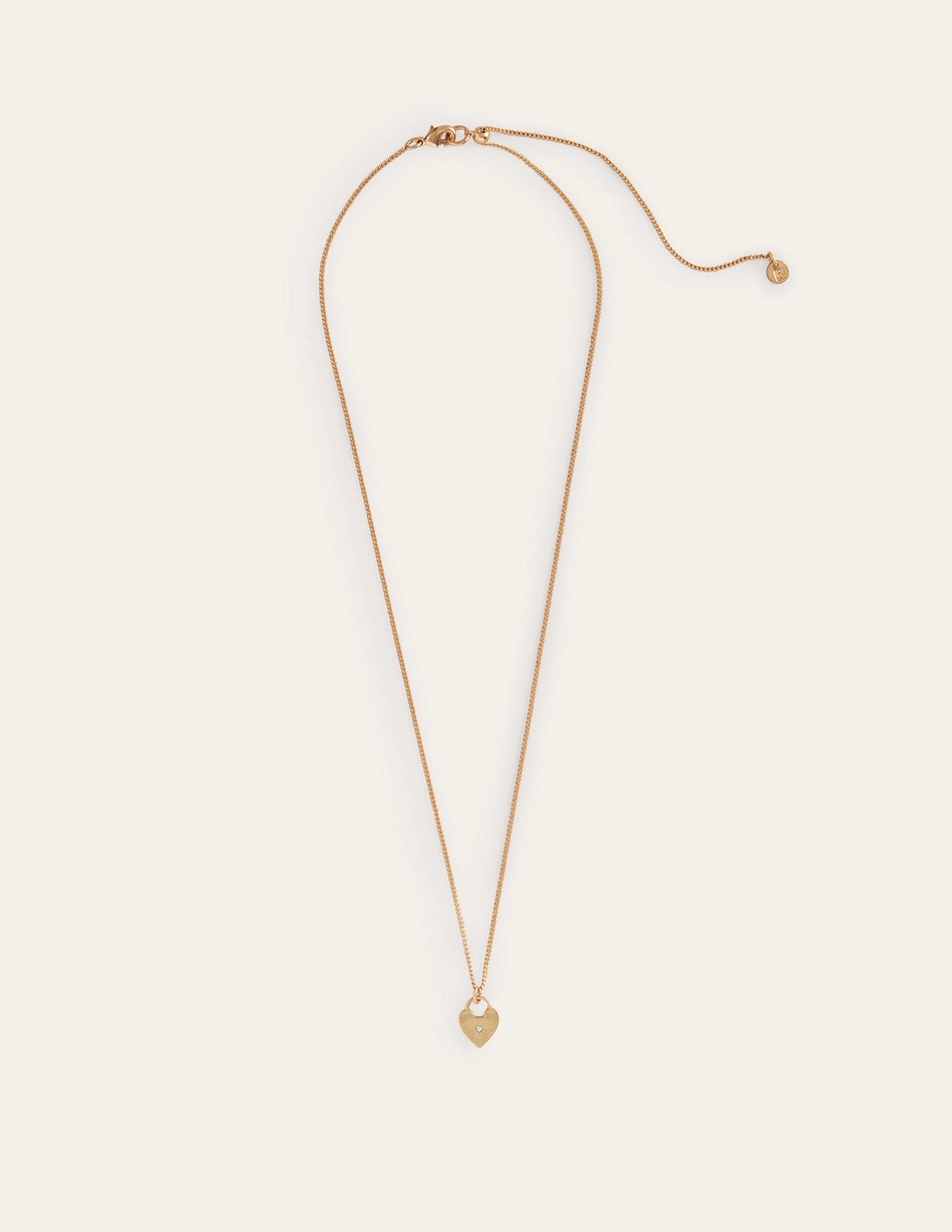 Charm Pendant Necklace-Heart - Image 2
