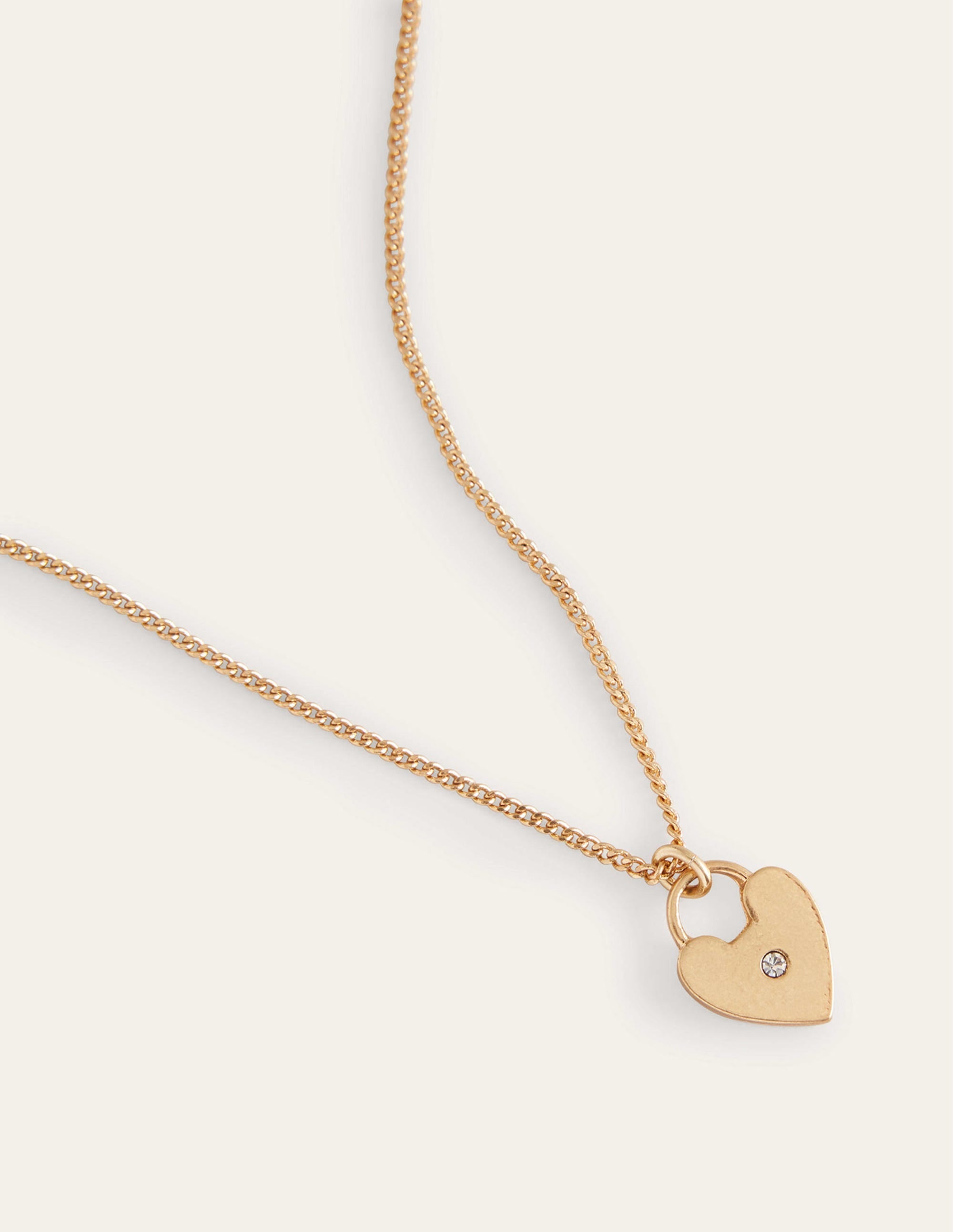 Charm Pendant Necklace-Heart - Image 3