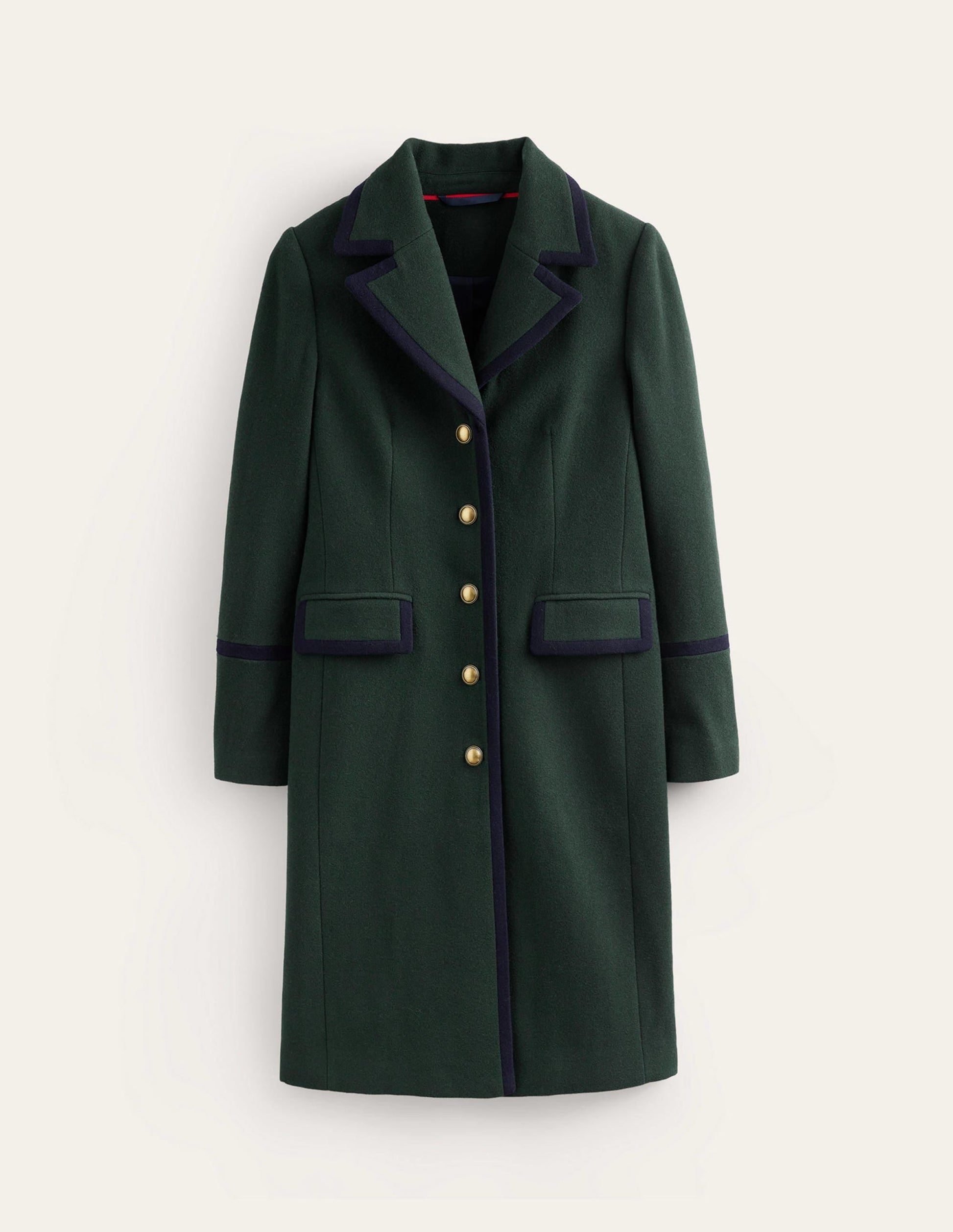 Tipped Military Coat-Chatsworth Green-6