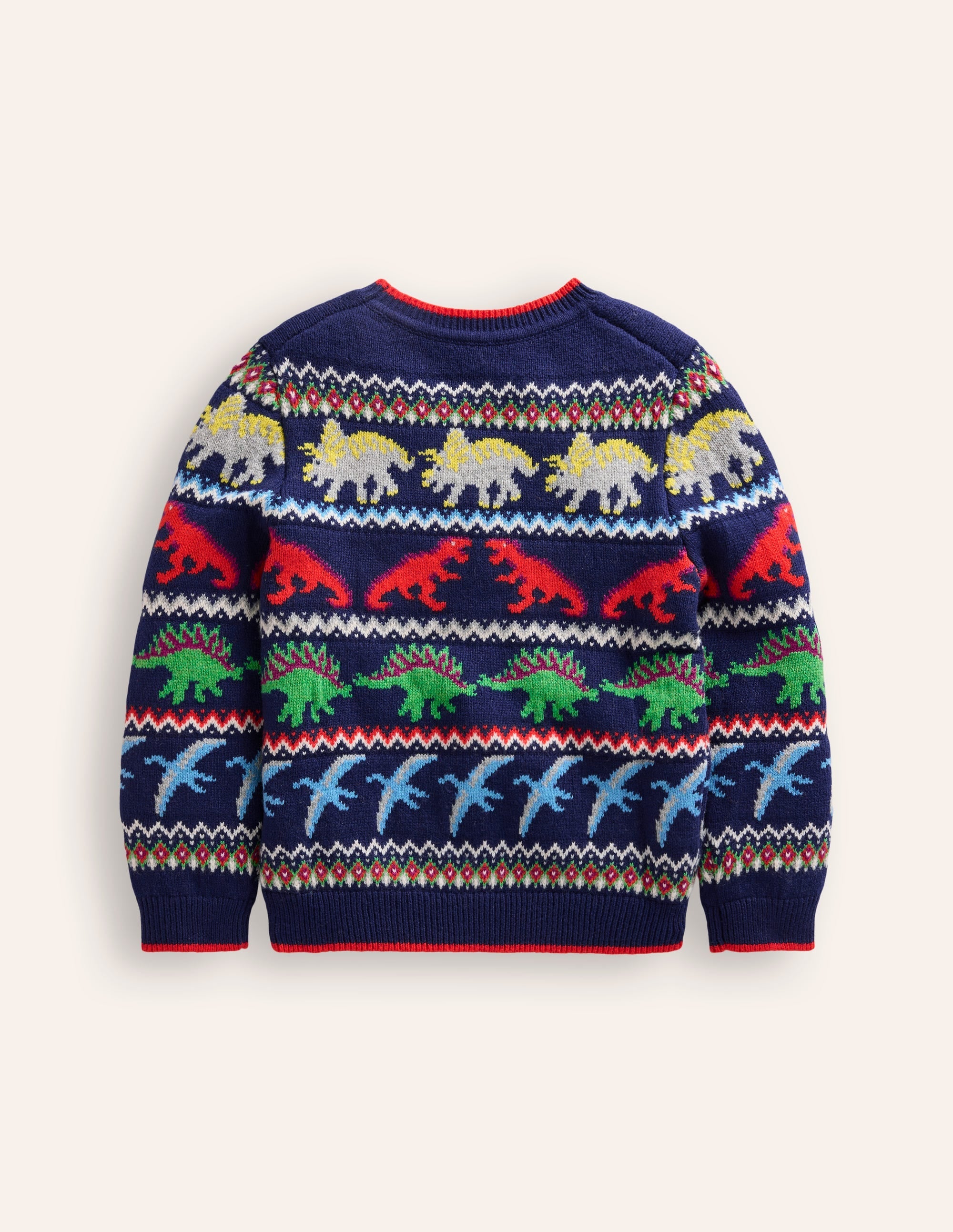 Fair Isle Jumper-Starboard Blue - Image 2