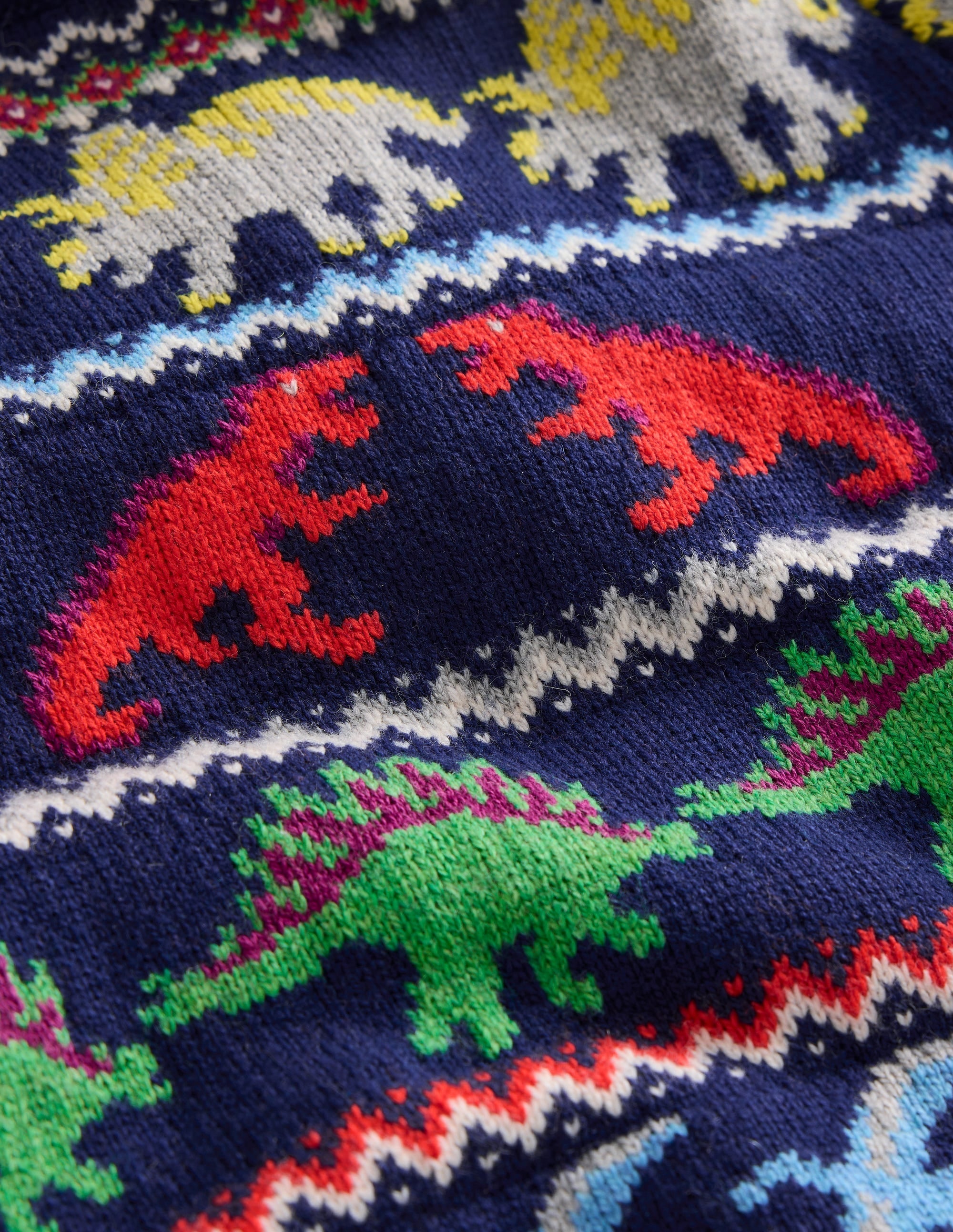 Fair Isle Jumper-Starboard Blue - Image 3