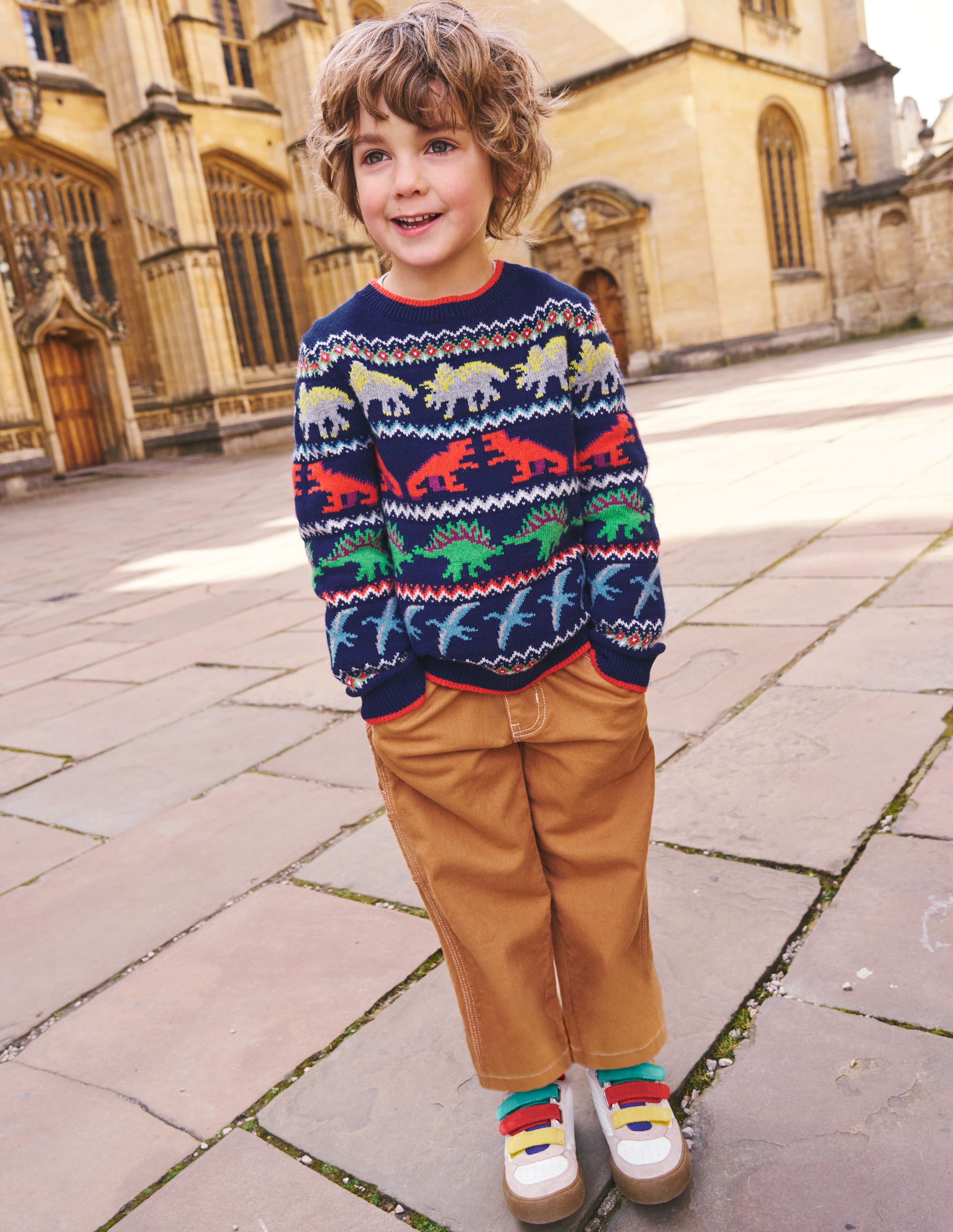 Fair Isle Jumper-Starboard Blue - Image 4