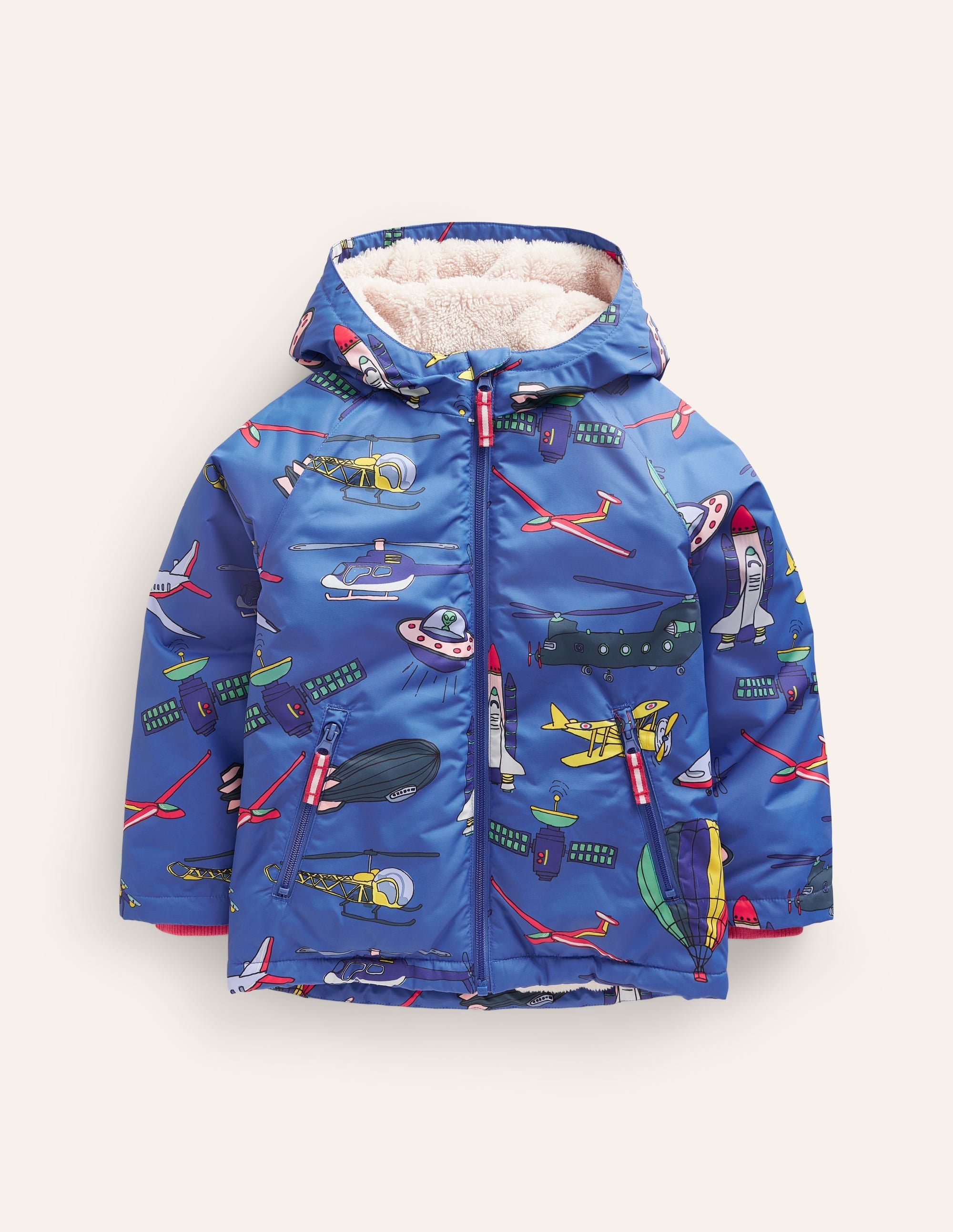 Sherpa Lined Anorak-Bluejay Transport - Image 1