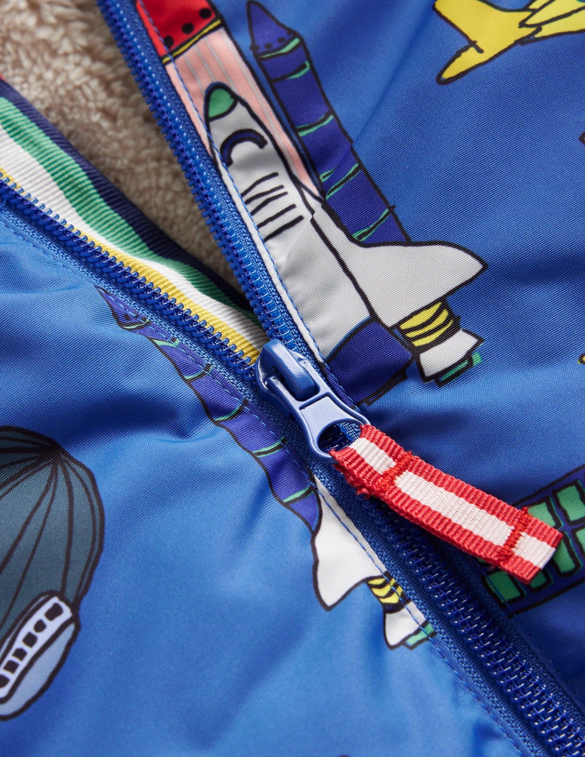 Sherpa Lined Anorak-Bluejay Transport-3