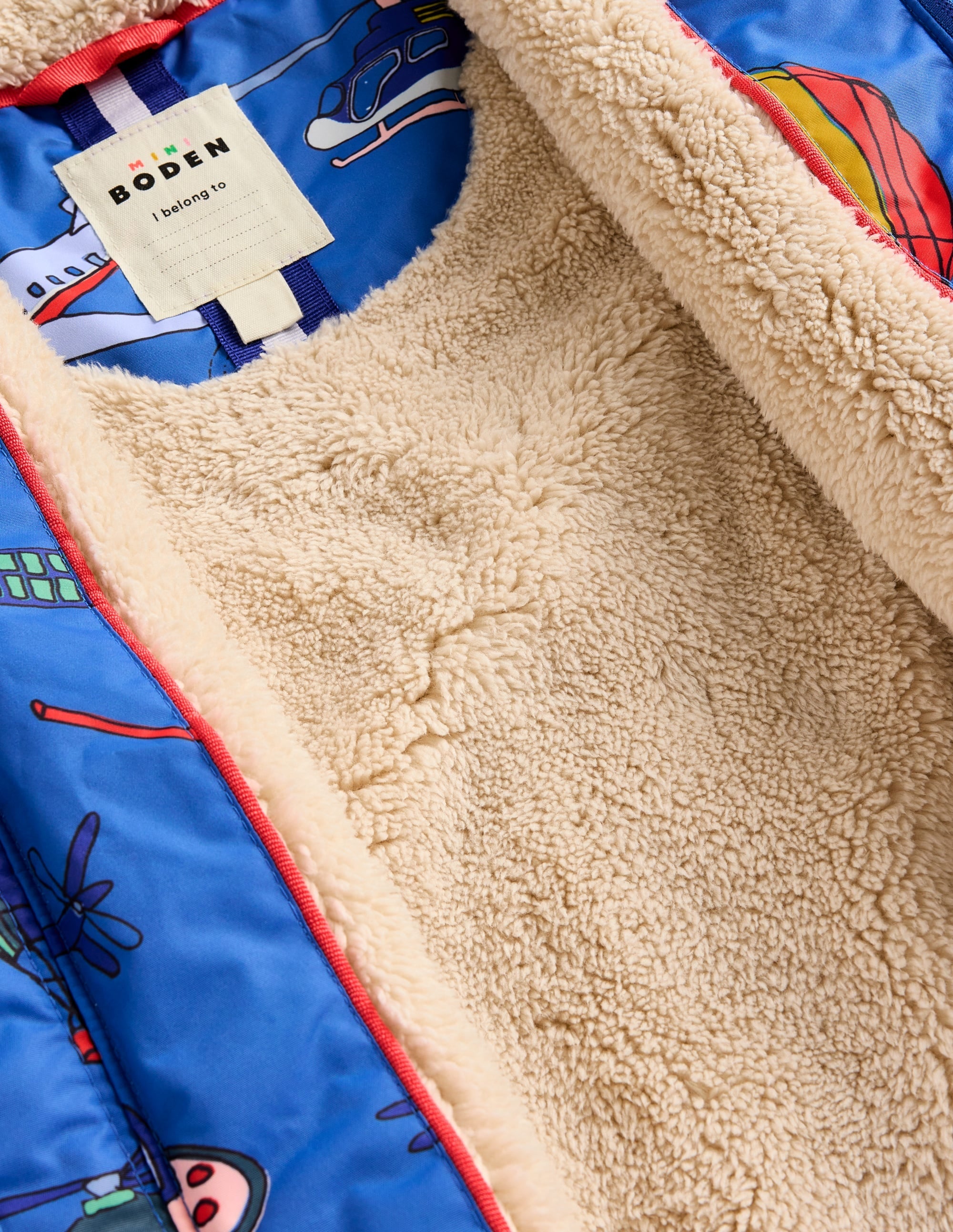 Sherpa Lined Anorak-Bluejay Transport - Image 5