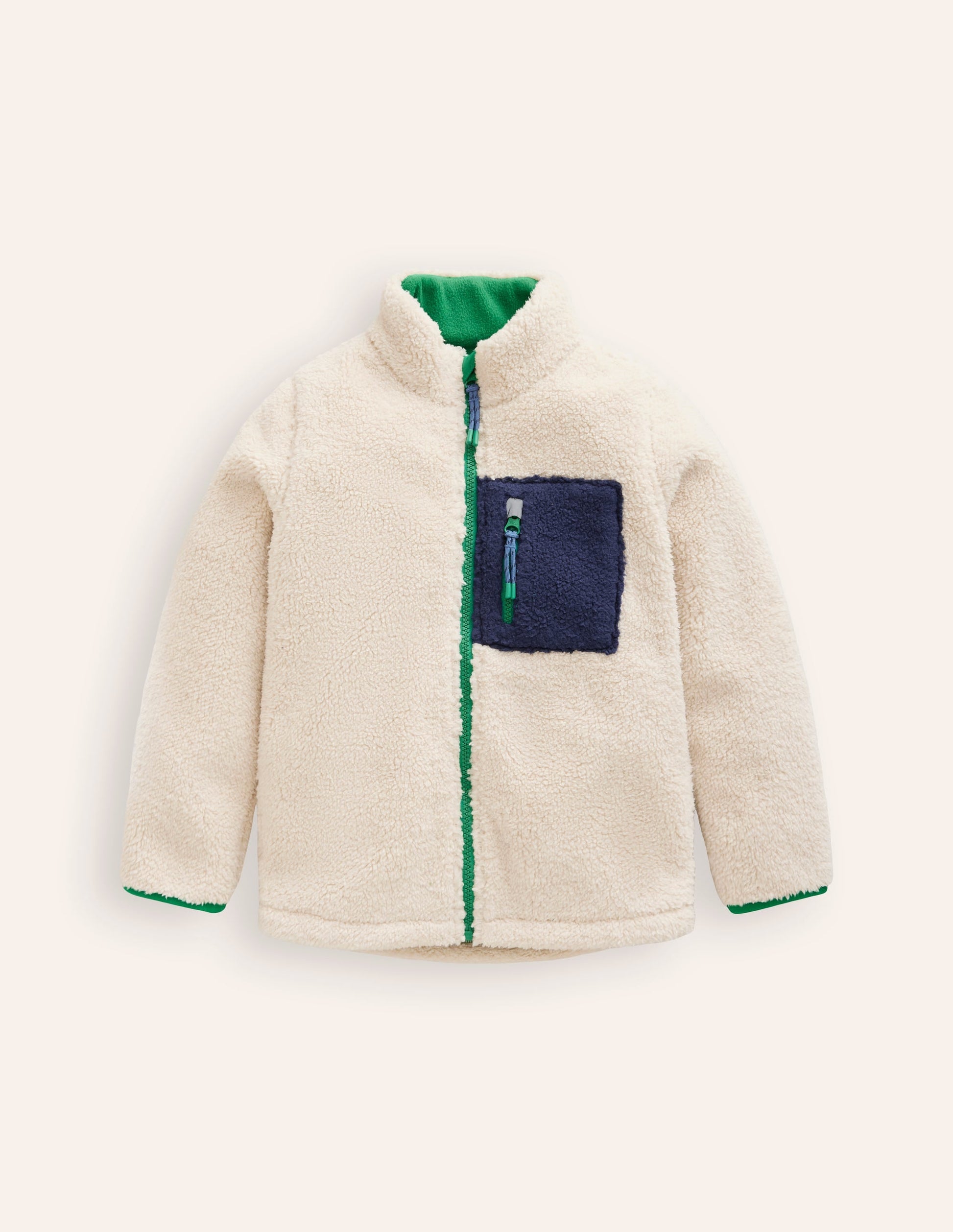 Cosy Windproof Fleece-Natural Sherpa-1