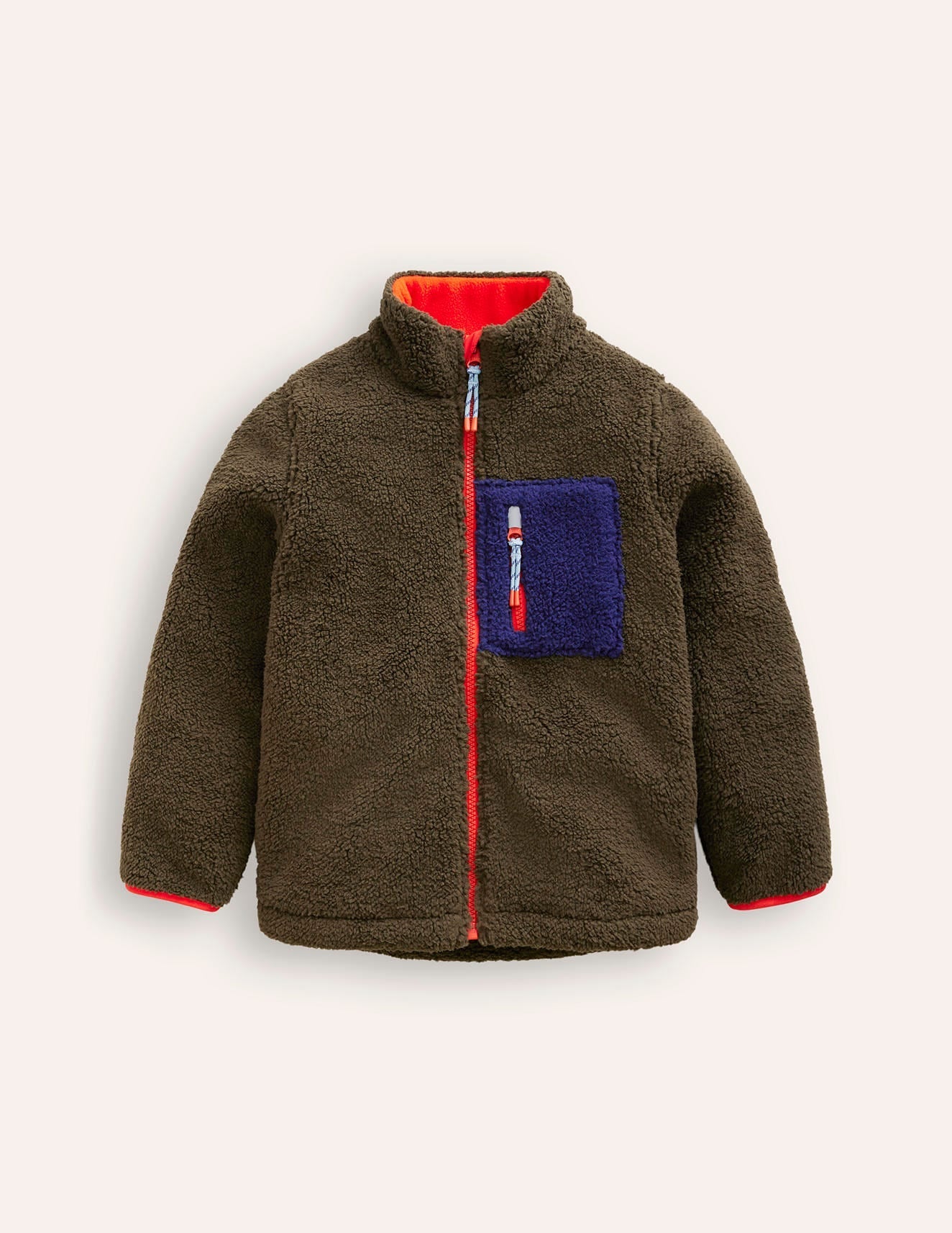 Cosy Windproof Fleece-Classic Khaki - Image 1