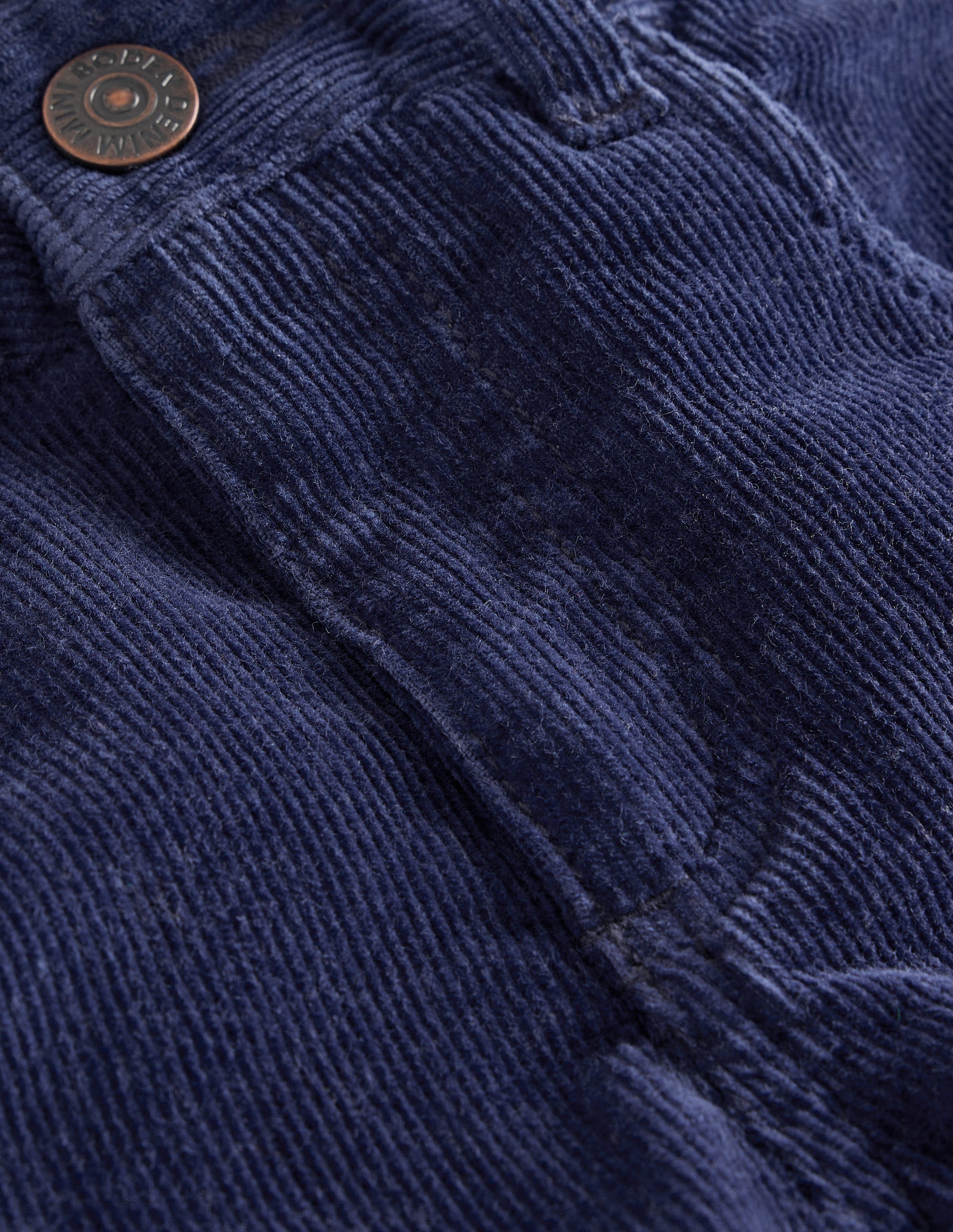 Classic Cord Trousers-College Navy - Image 3