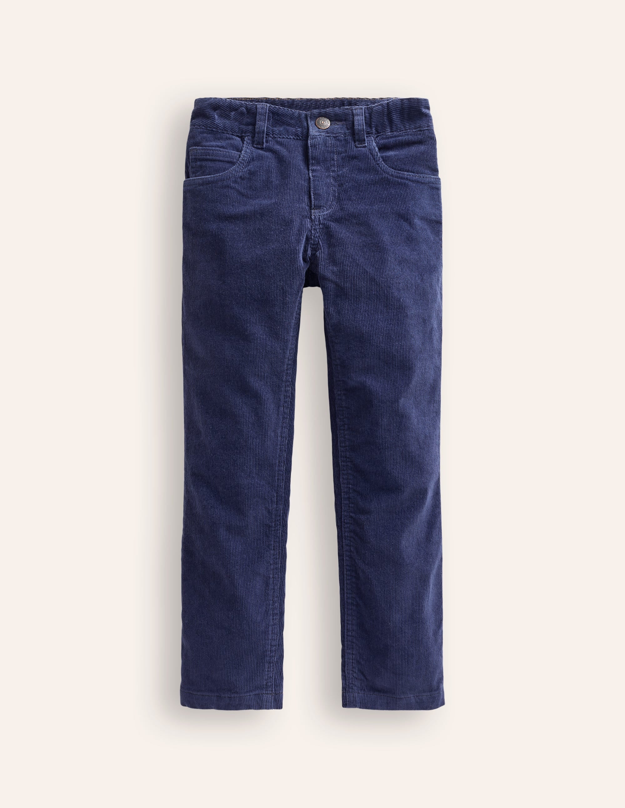 Classic Cord Trousers-College Navy - Image 1