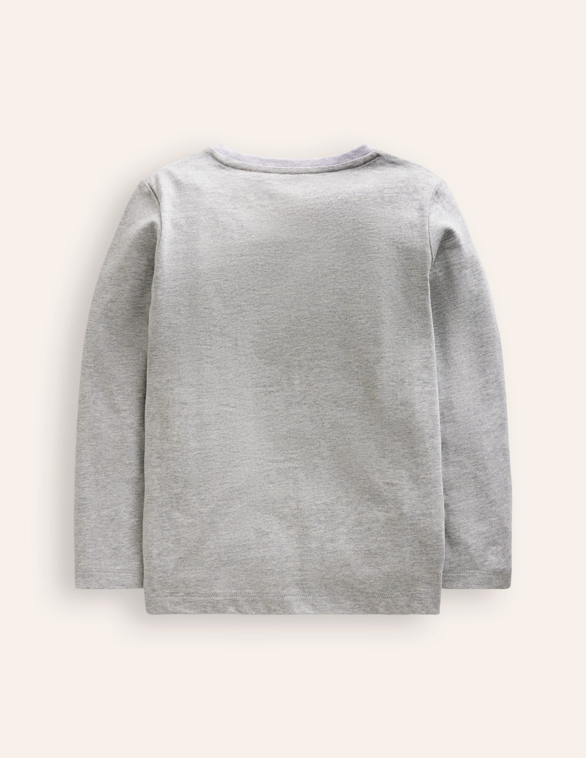 Boucle Detail T-shirt-Grey Marl Diggers-2