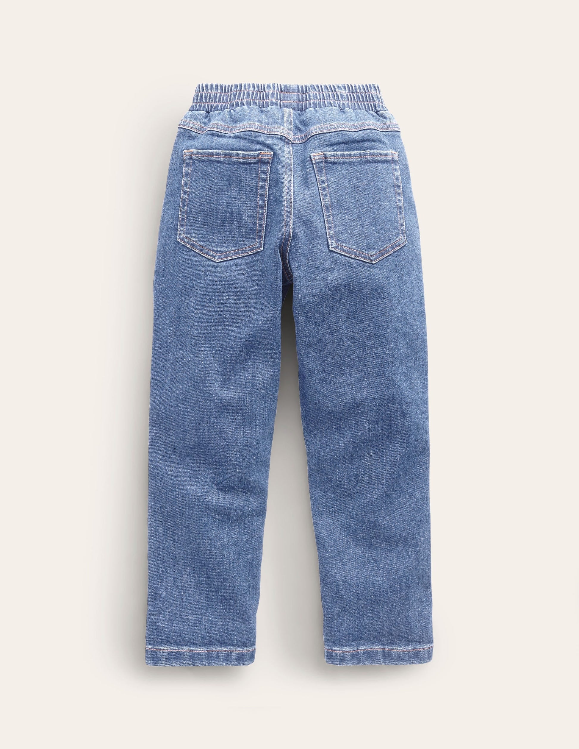 Pull-On Jeans-Mid Wash-2