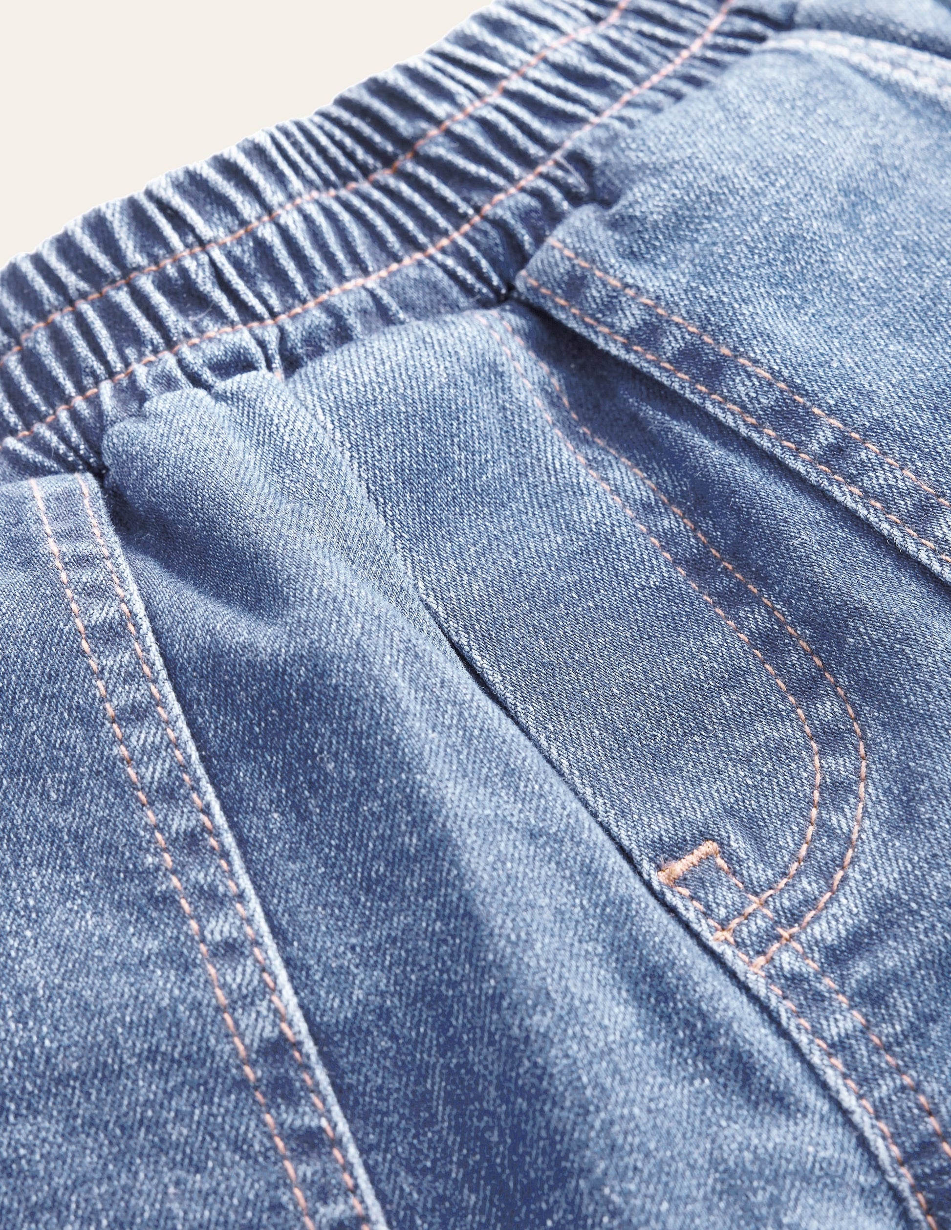 Pull-On Jeans-Mid Wash-3