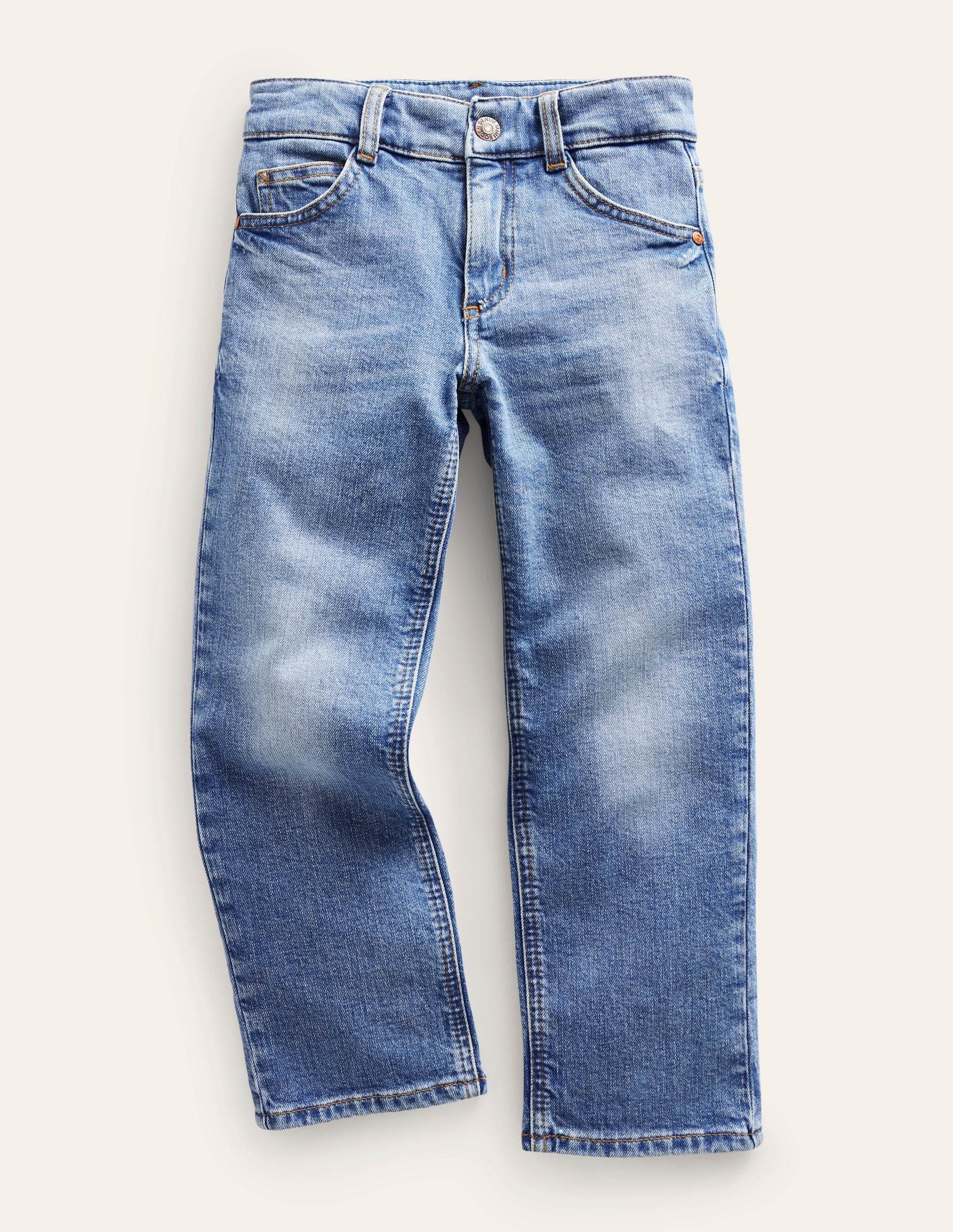 Everyday Straight Jeans-Mid Wash Denim-1