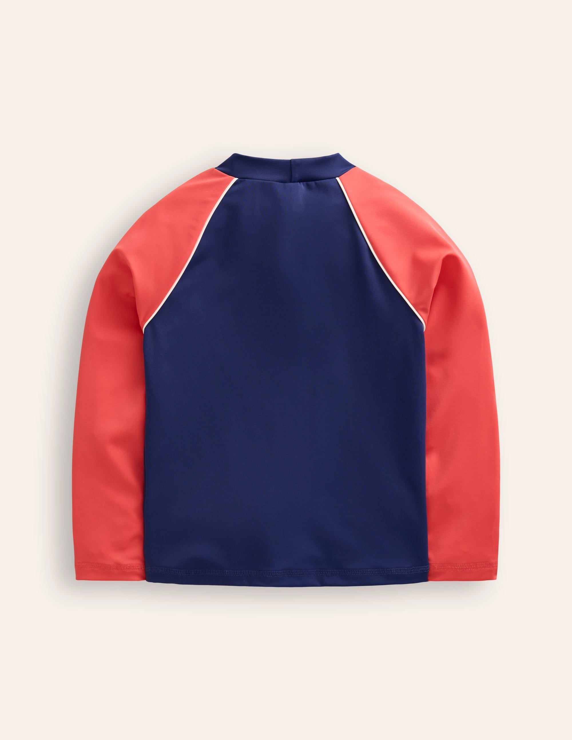 Logo Rash Vest-Sapphire Blue/ Jam Red Axolotl - Image 2
