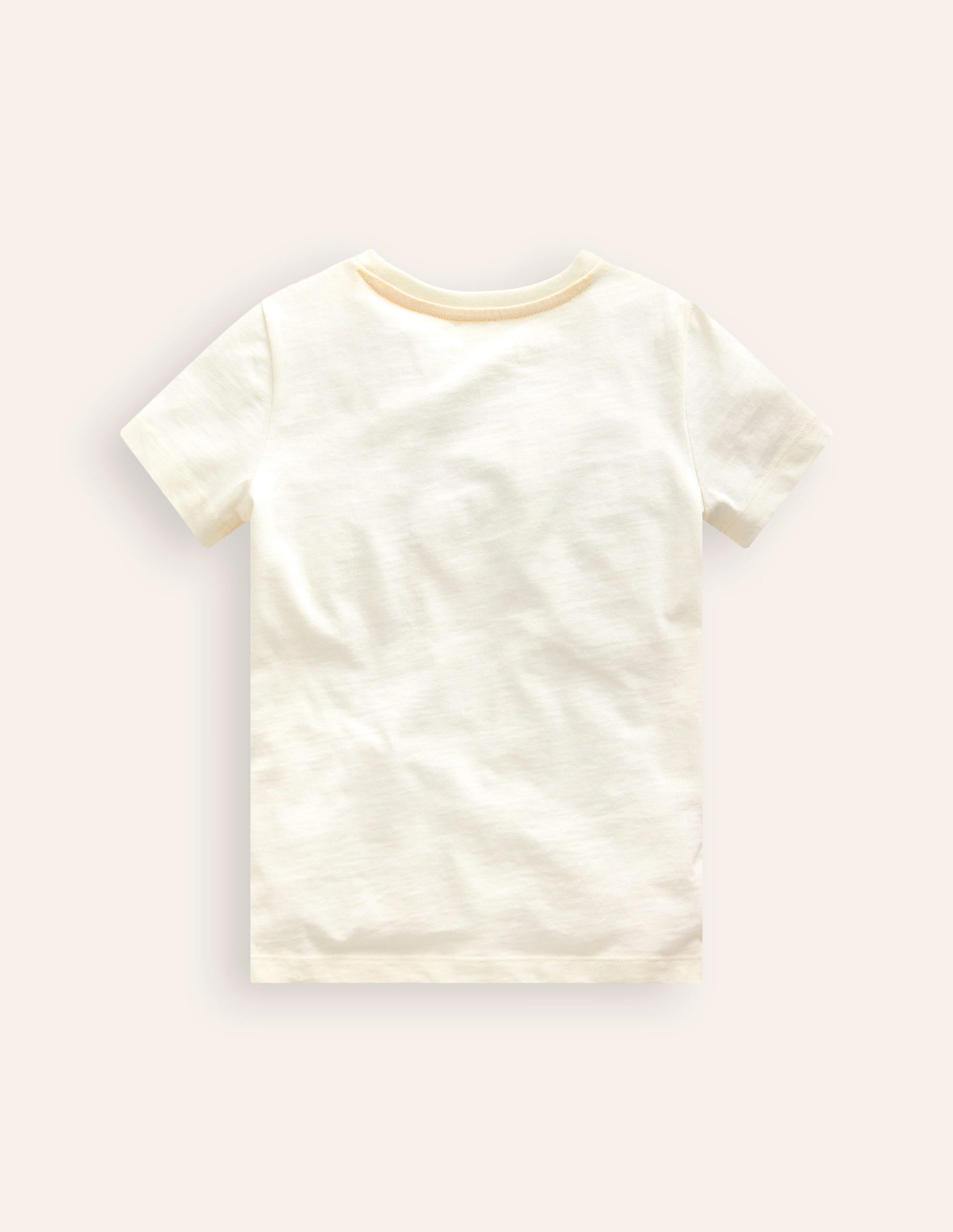 Foil Printed T-shirt-Ivory Woodlice-2
