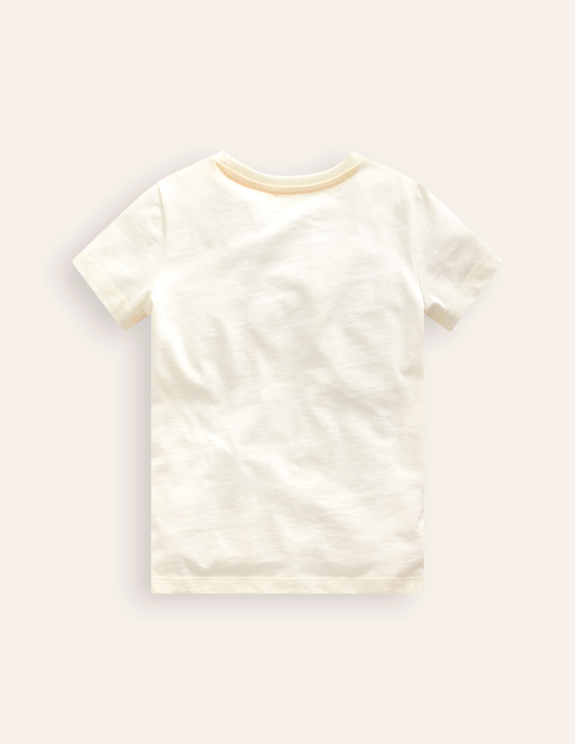 Foil Printed T-shirt-Ivory Woodlice - Image 2