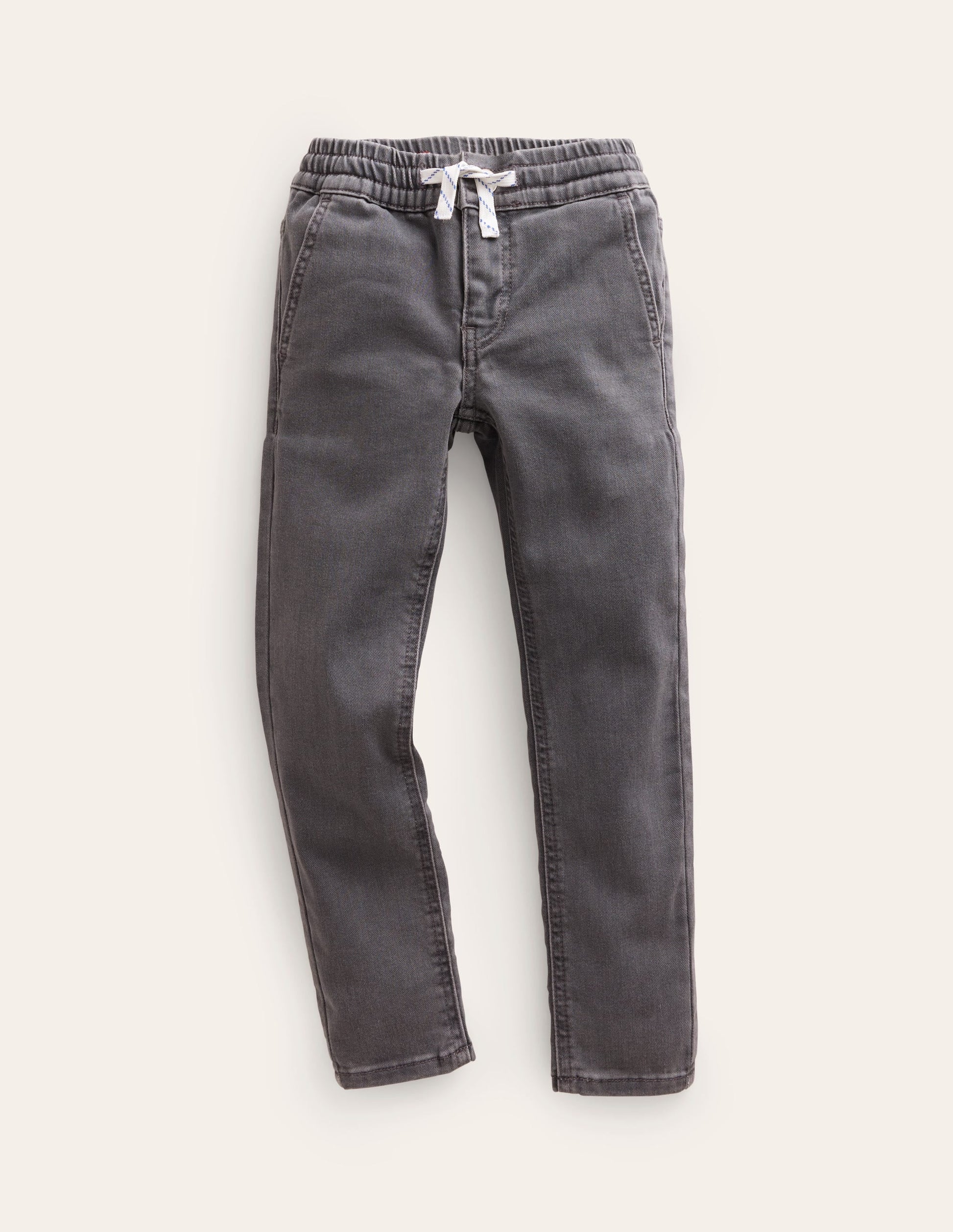 Jersey Skinny Jeans-Grey Denim-1