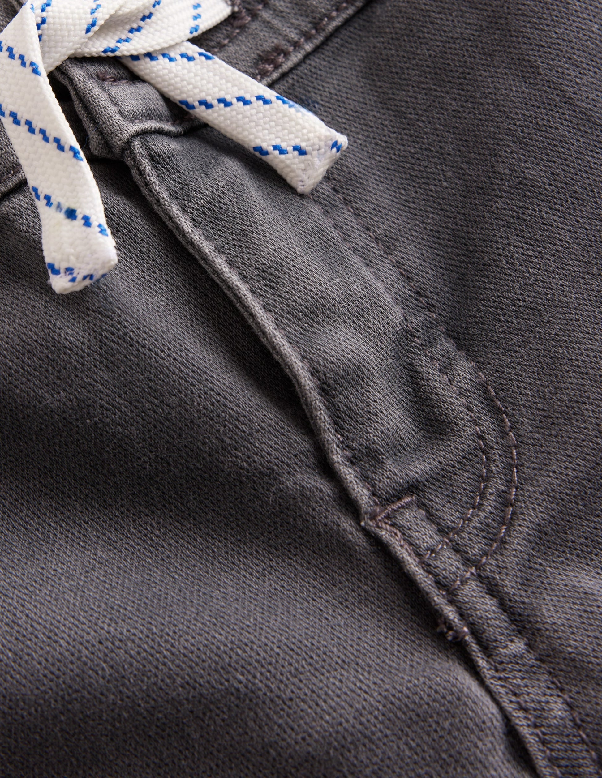 Jersey Skinny Jeans-Grey Denim-3