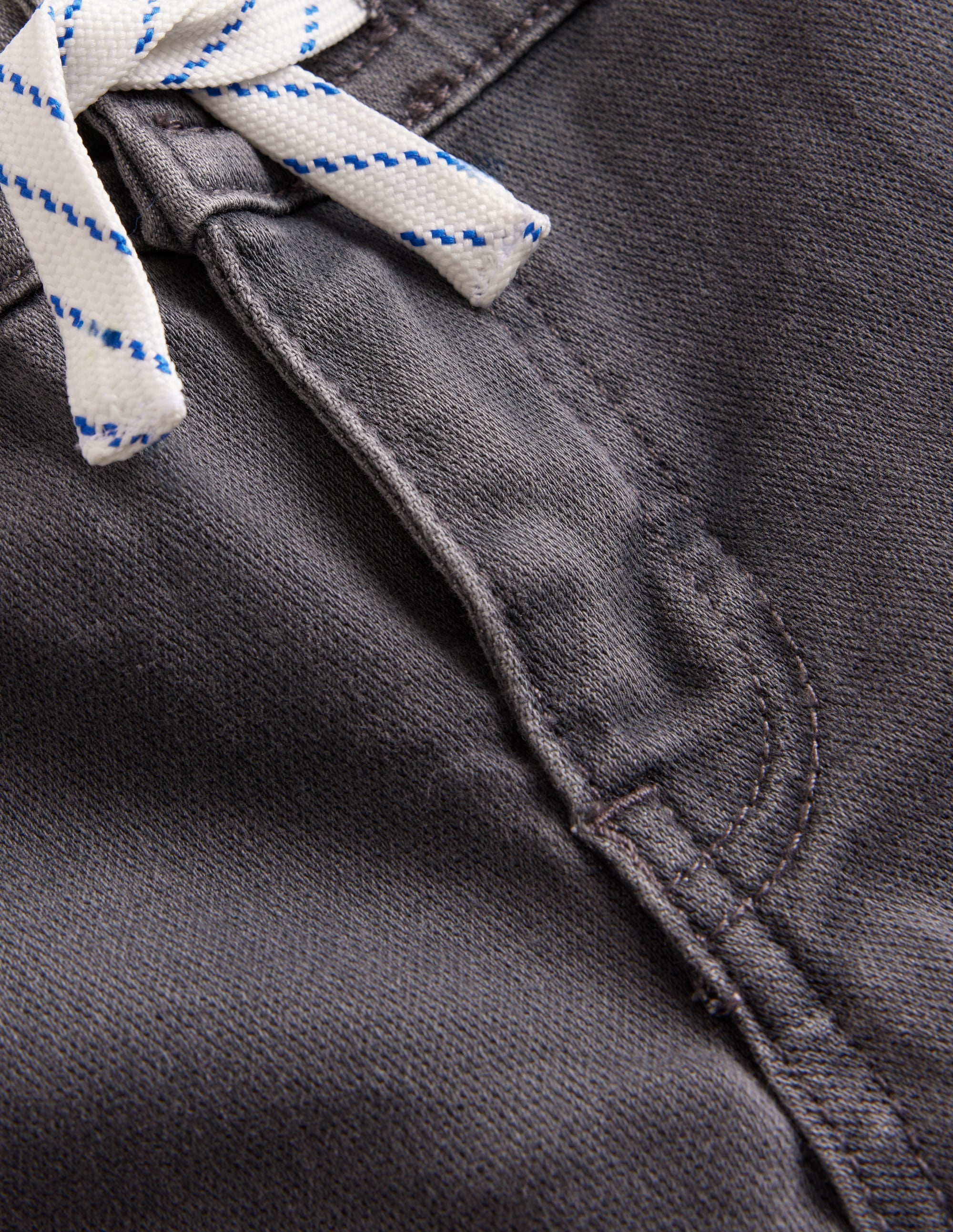 Jersey Skinny Jeans-Grey Denim - Image 3