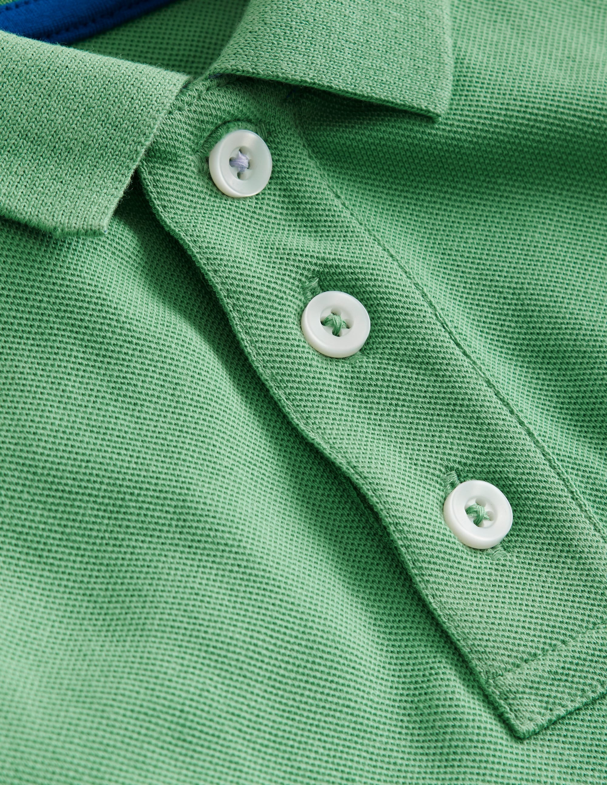 Piqué Polo Shirt-Spruce Green - Image 3