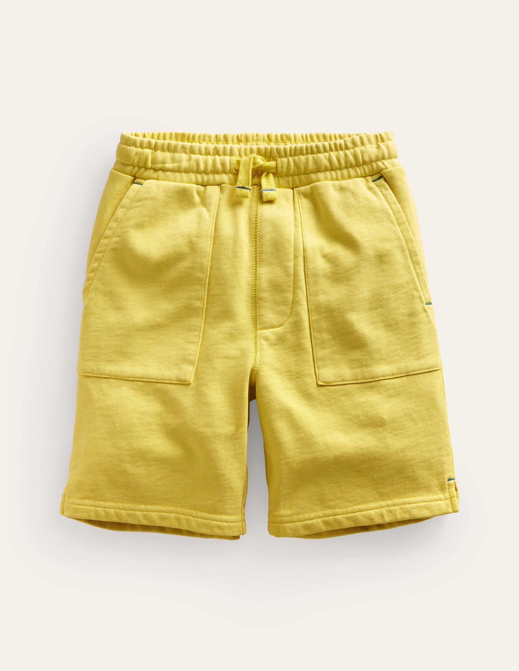 Garment Dye Shorts-Zest Yellow - Image 1