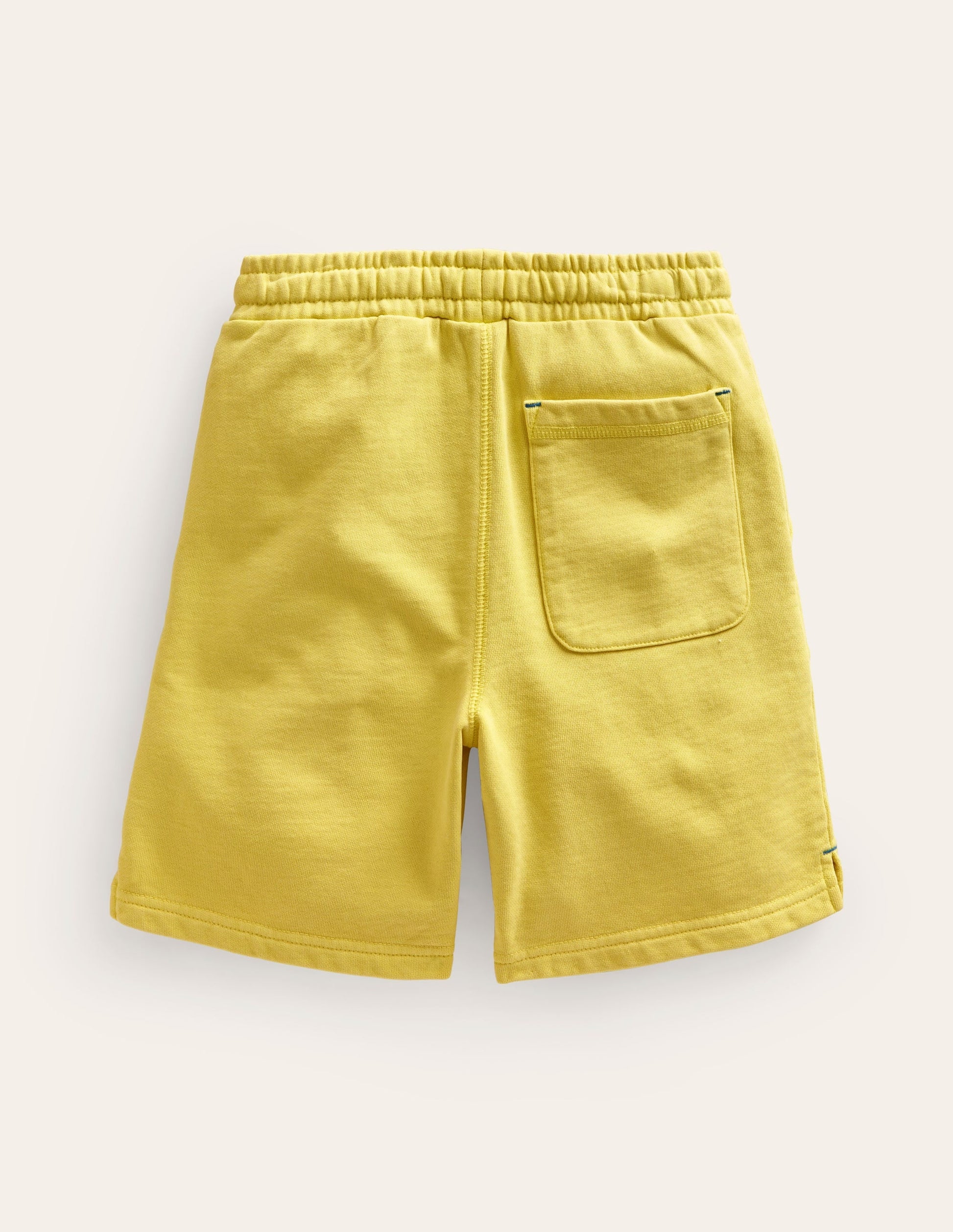 Garment Dye Shorts-Zest Yellow-2