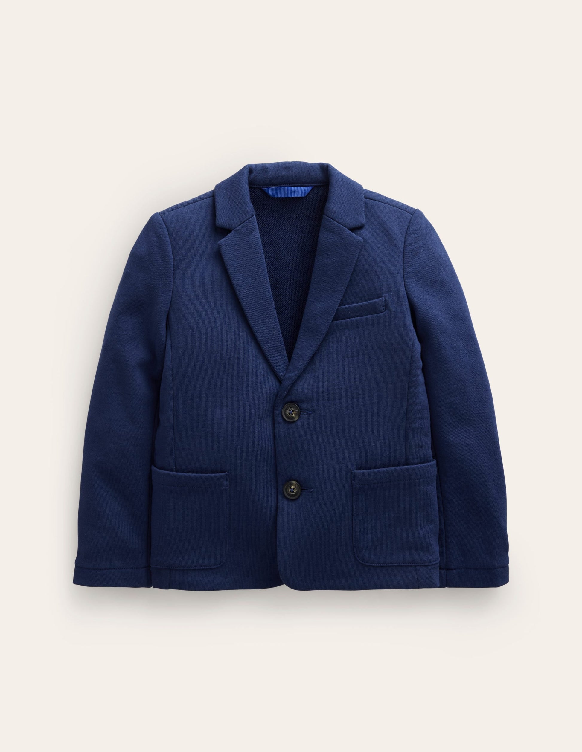 The Jersey Blazer-College Navy-1