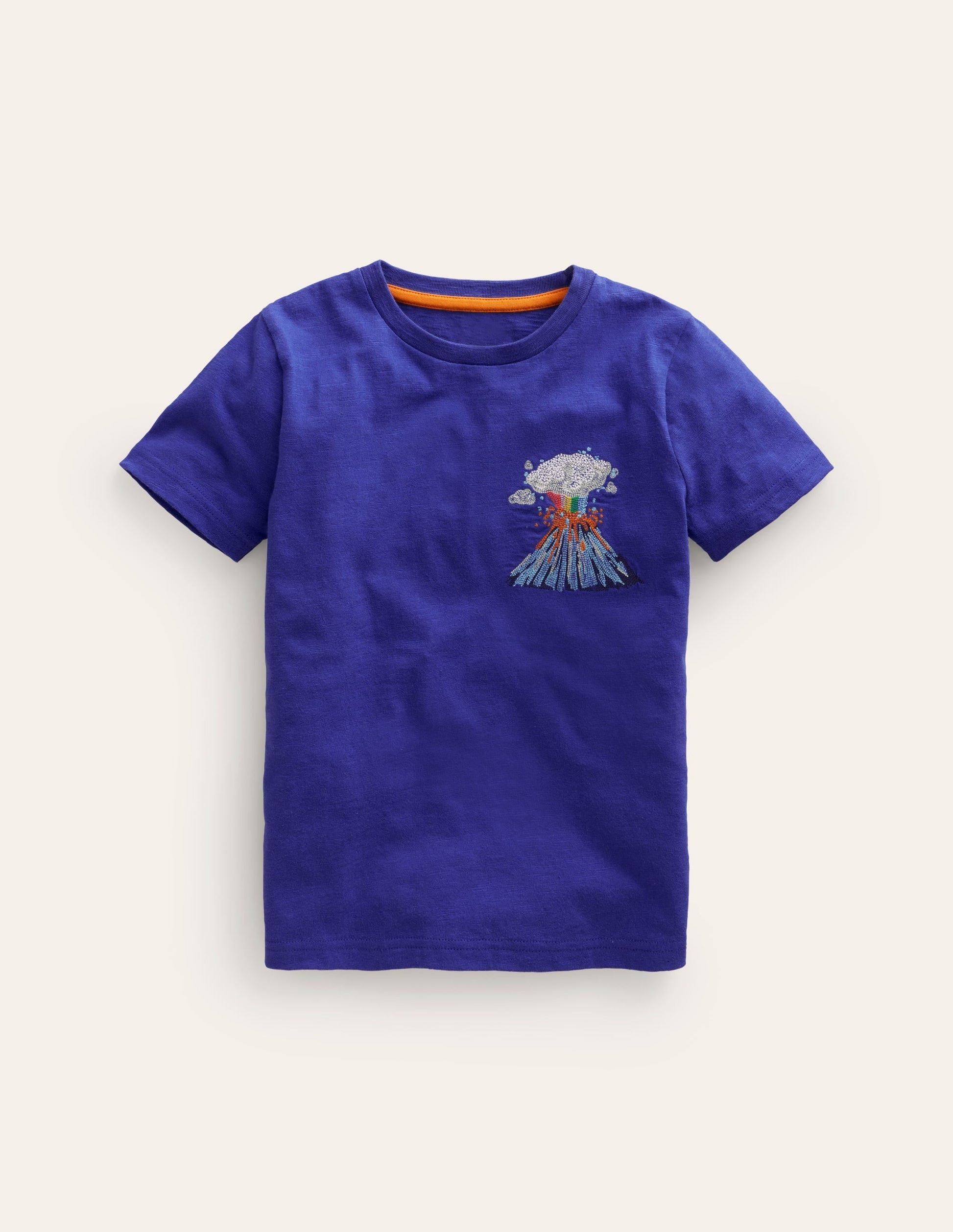Superstitch Logo T-Shirt-Blue Heron Volcano-1