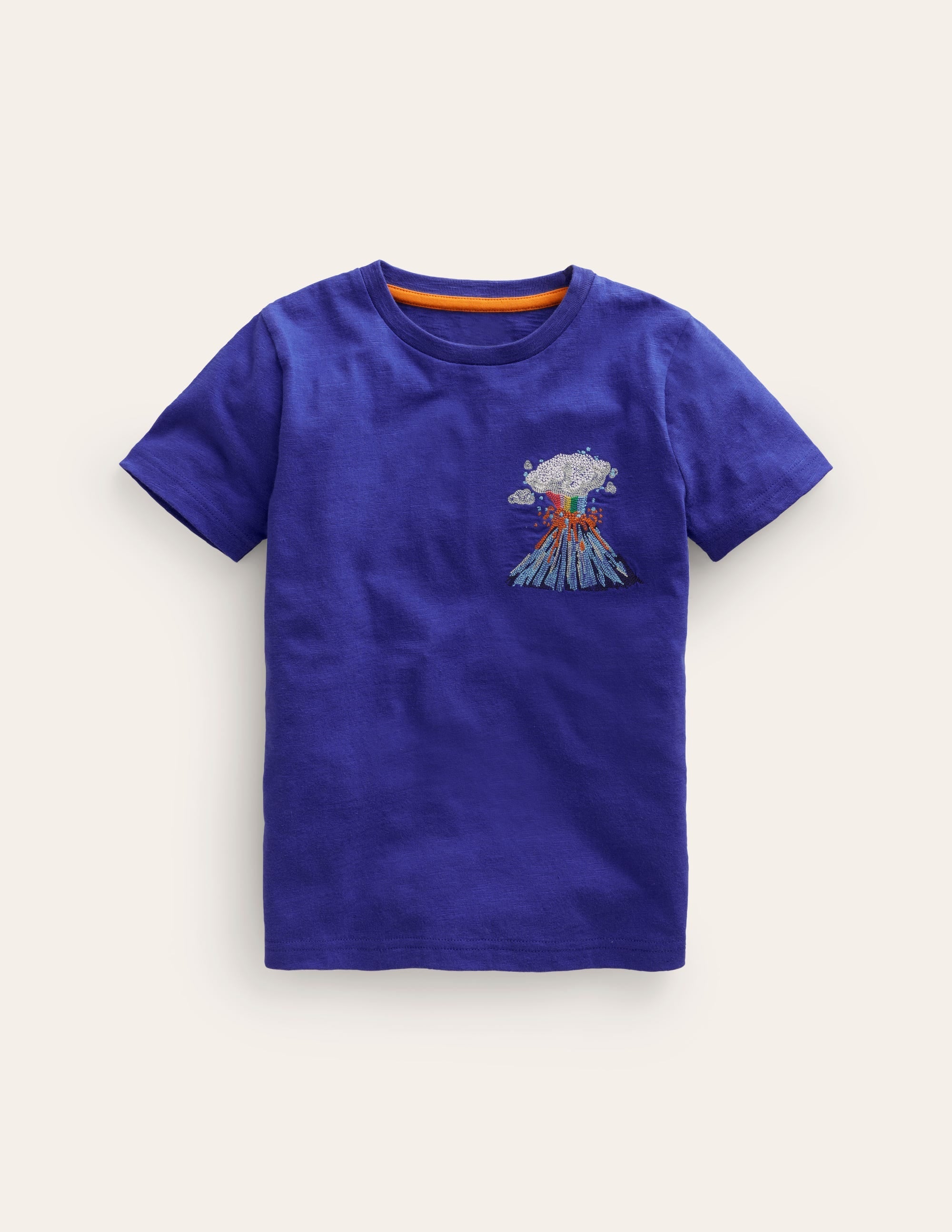 Superstitch Logo T-Shirt-Blue Heron Volcano - Image 1