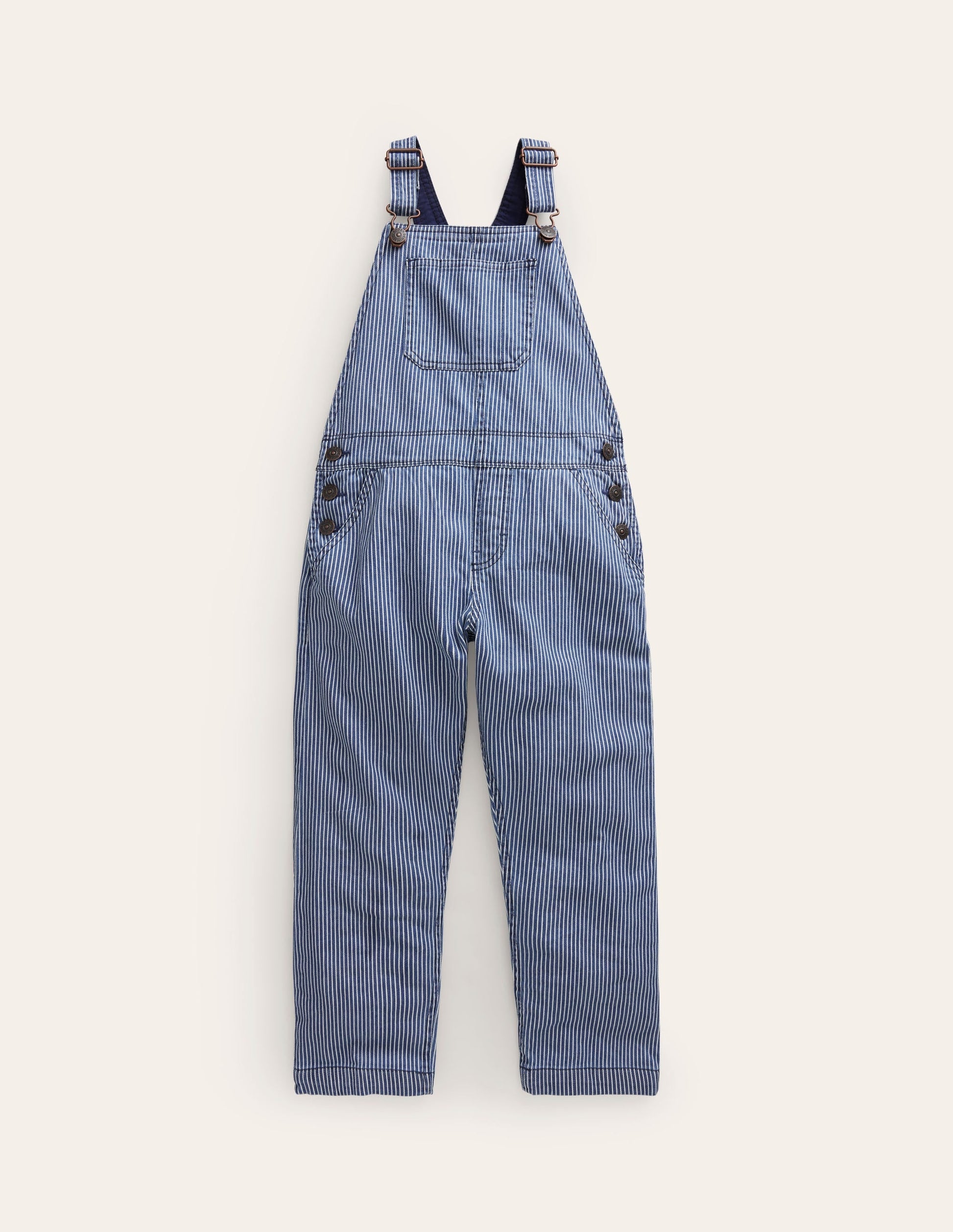 Ticking Stripe Dungaree-Classic Ticking Stripe-1