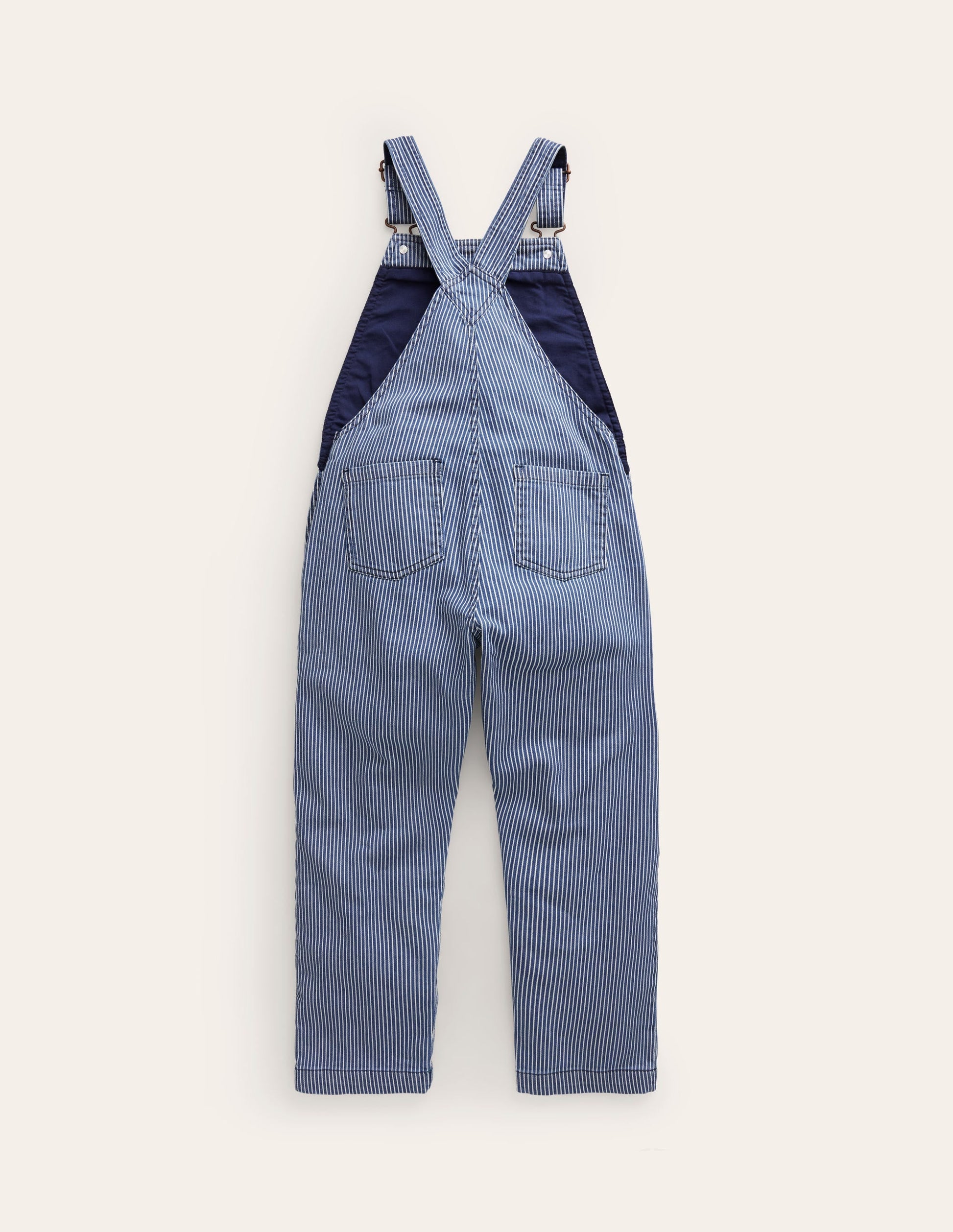Ticking Stripe Dungaree-Classic Ticking Stripe-2