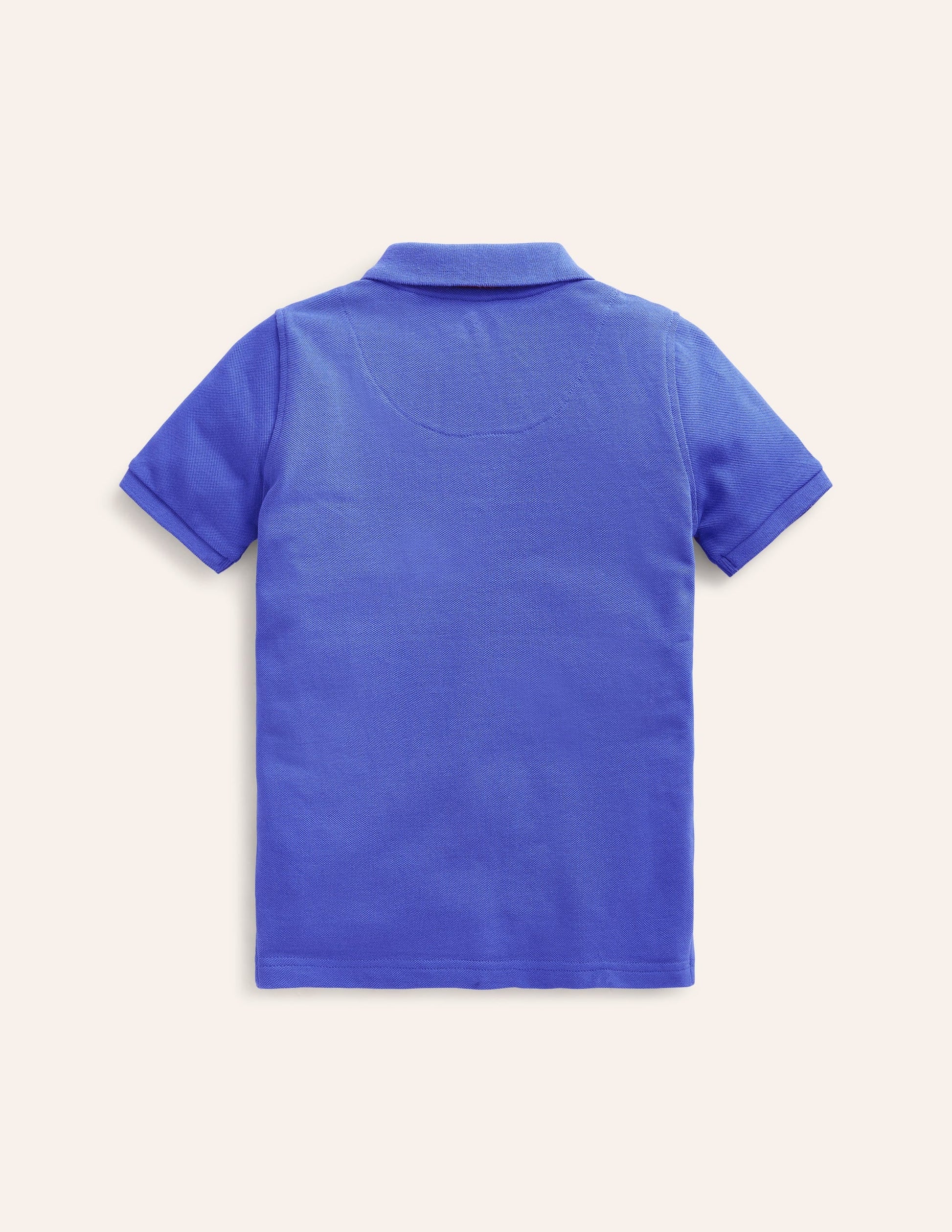 Piqué Polo Shirt-Blue Heron-2