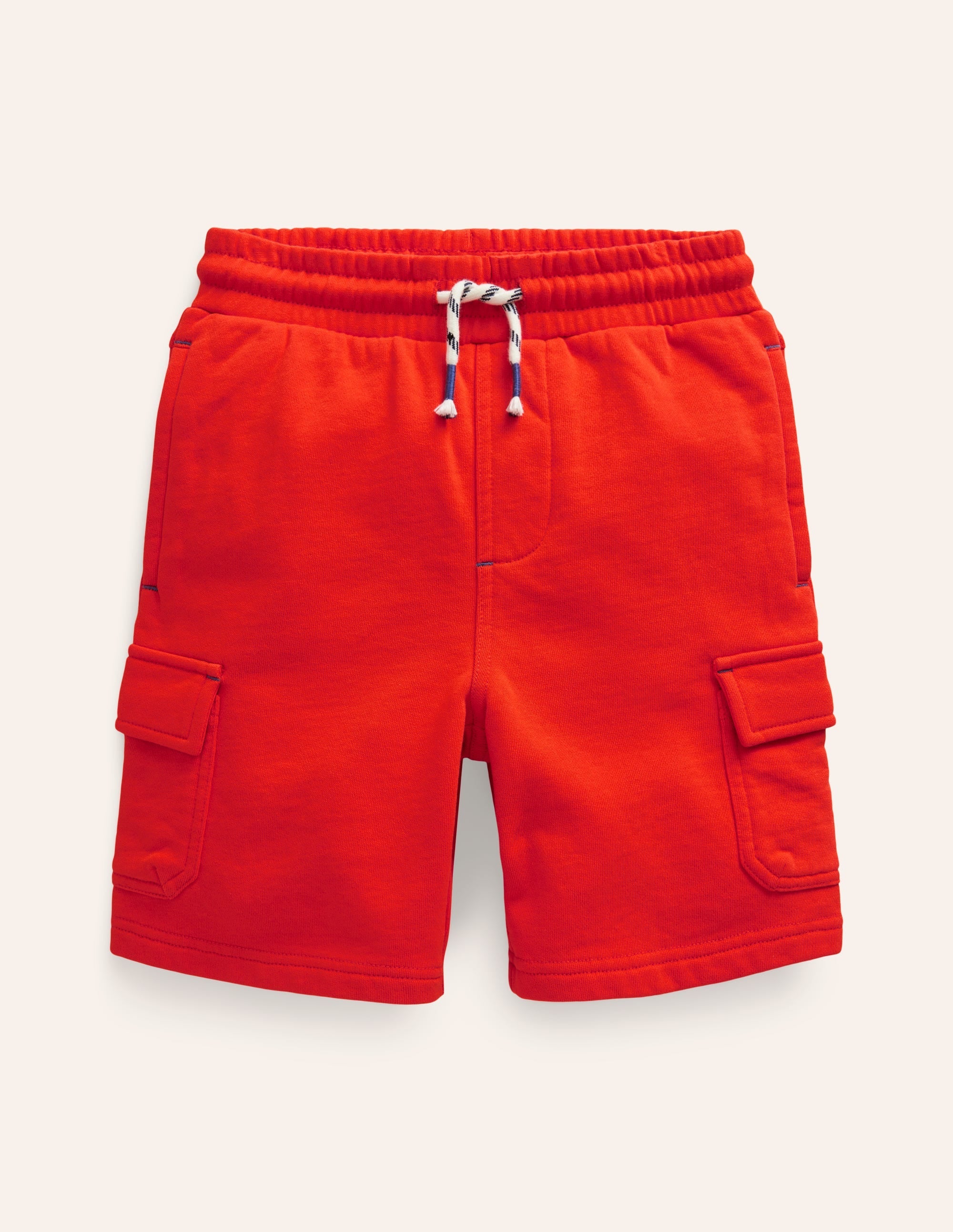 Jersey Cargo Short-Firecracker Red - Image 1