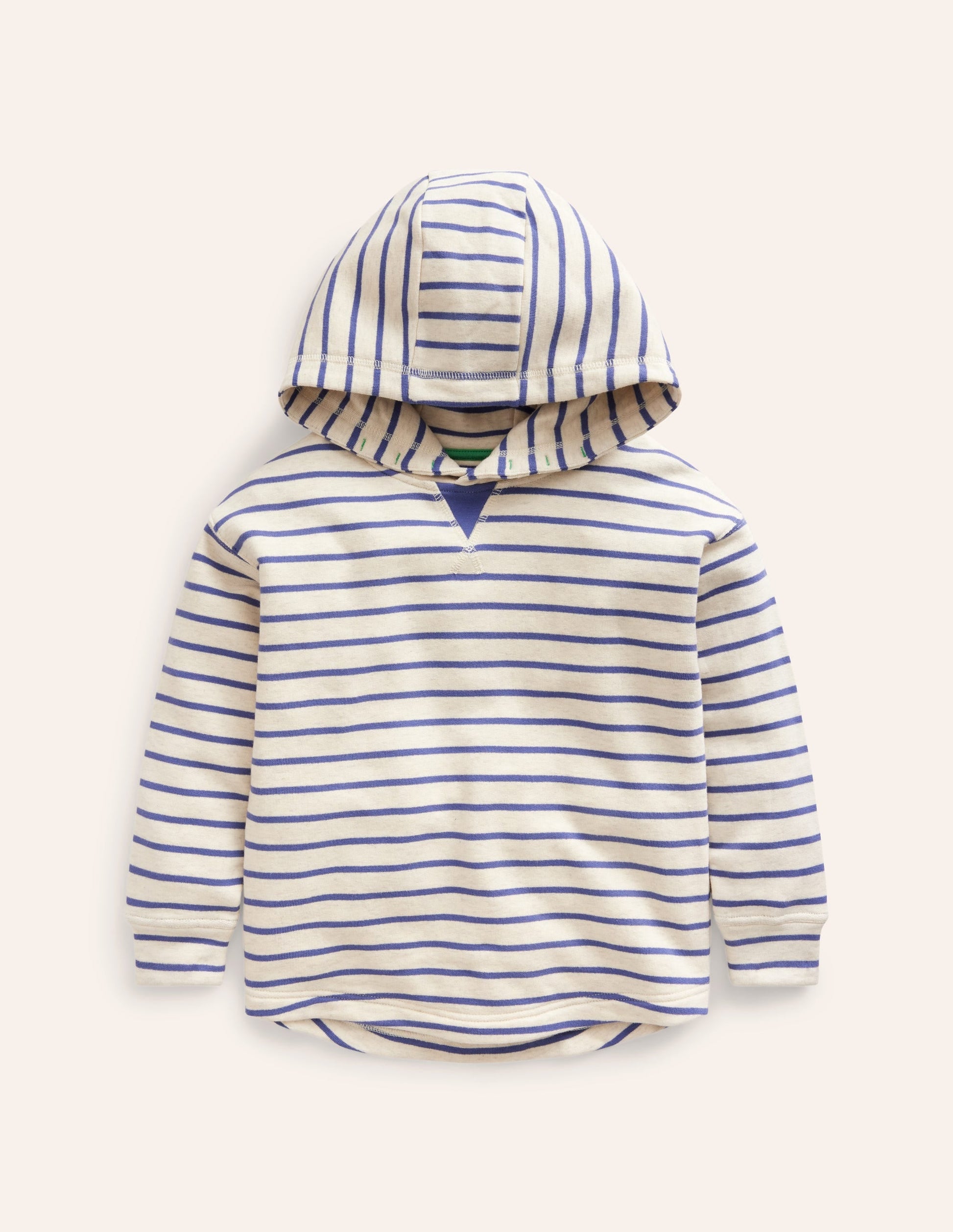 Cosy Relaxed Hoodie-Oatmeal Marl/ Soft Starbaord-1