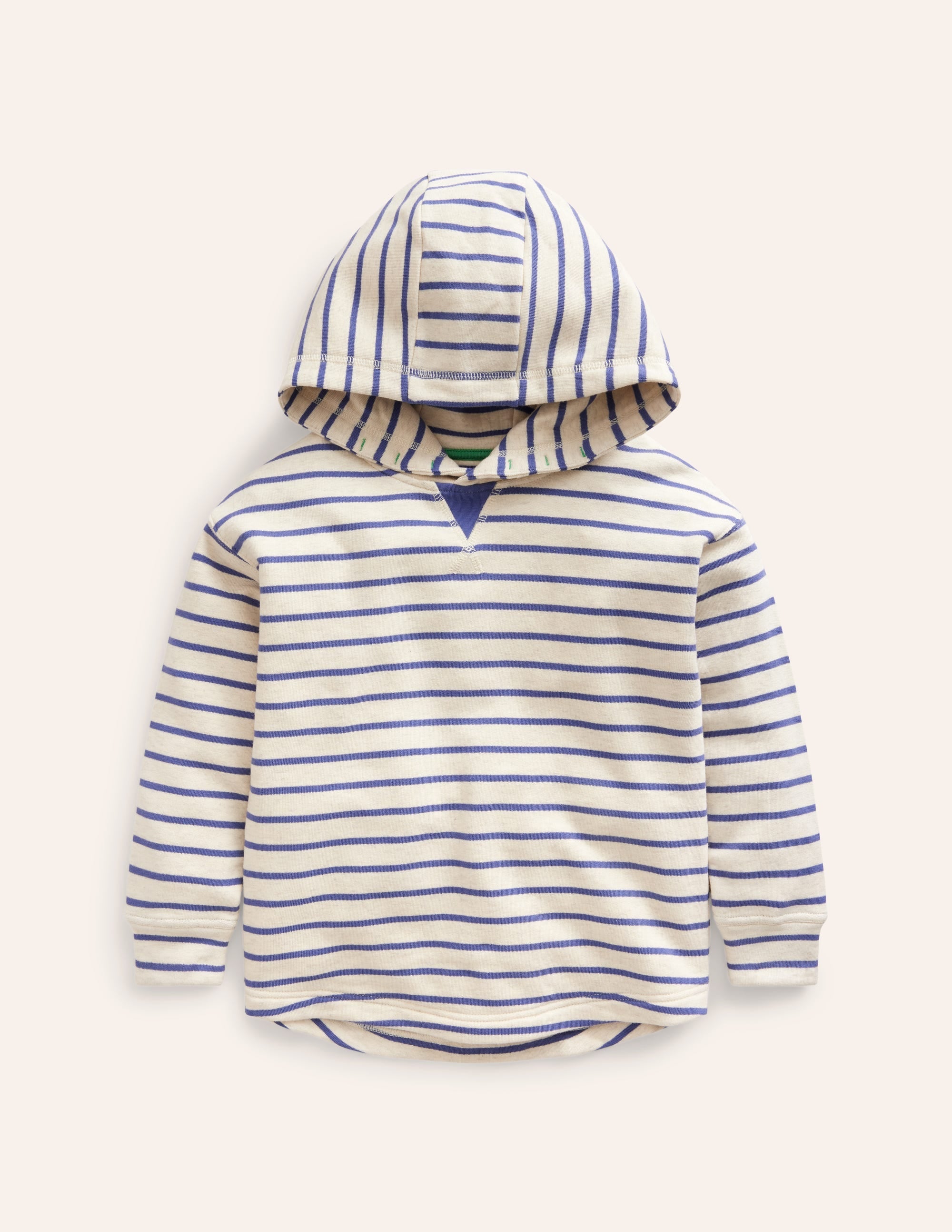 Cosy Relaxed Hoodie-Oatmeal Marl/ Soft Starbaord - Image 1