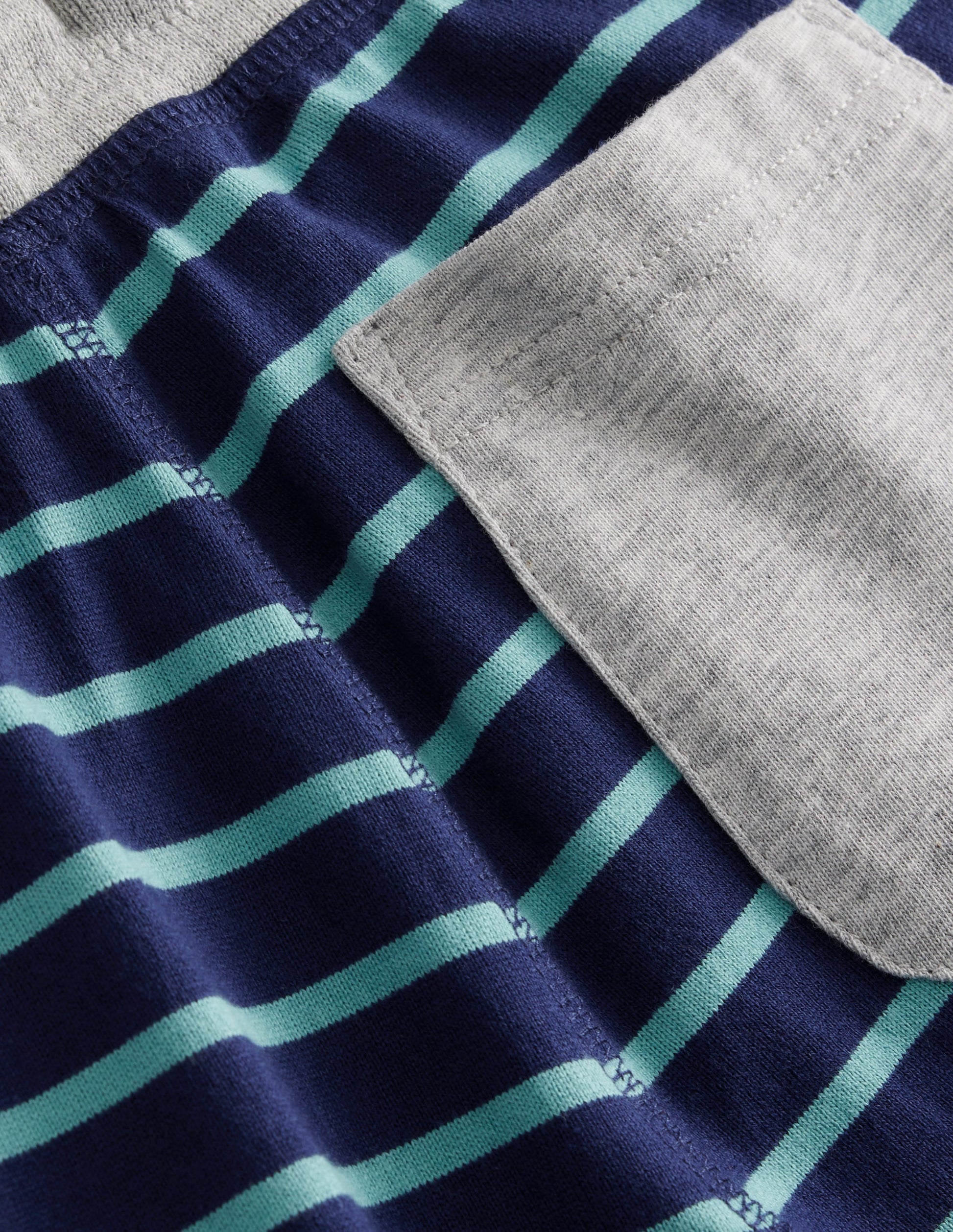 Jersey Baggies-BlueJay/ Georgian Blue Stripe-3