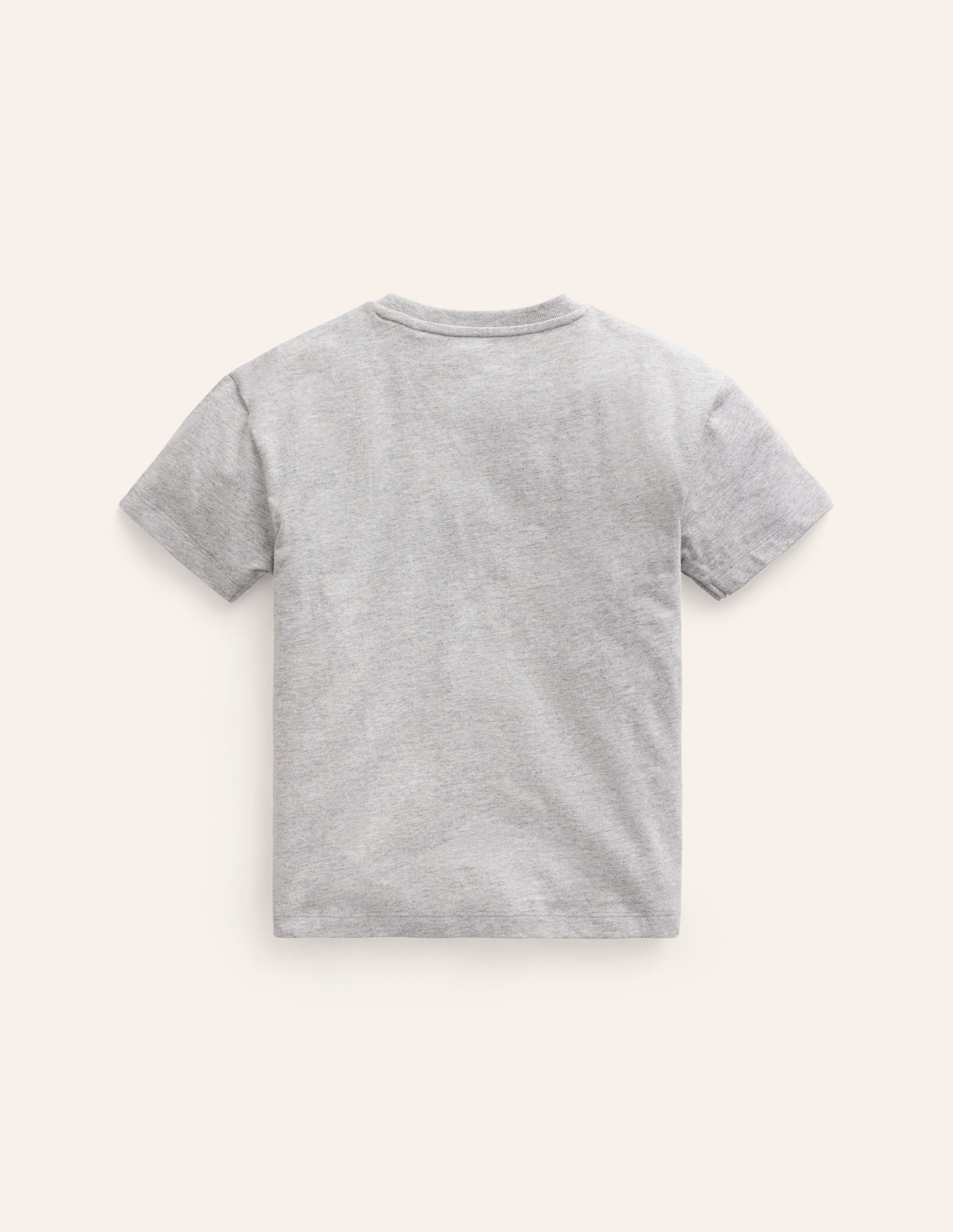 Joyful Animal T-shirt-Silver Marl Jungle Birds-2