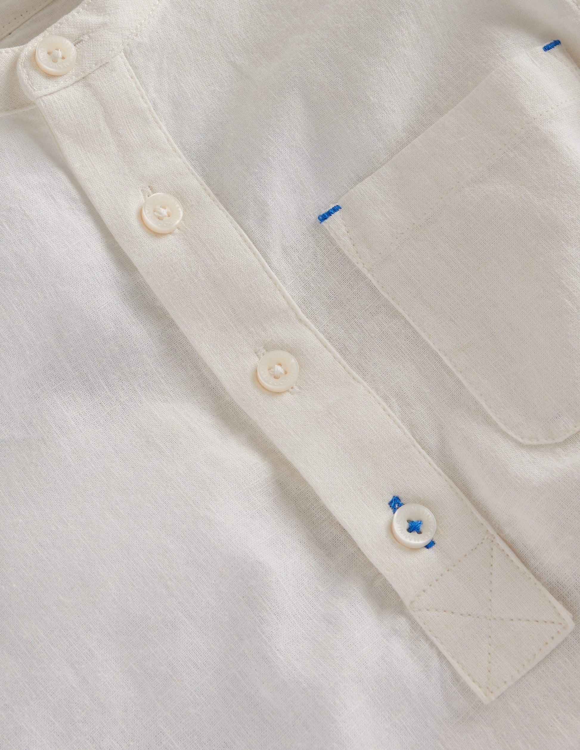 Grandad Shirt-White-3