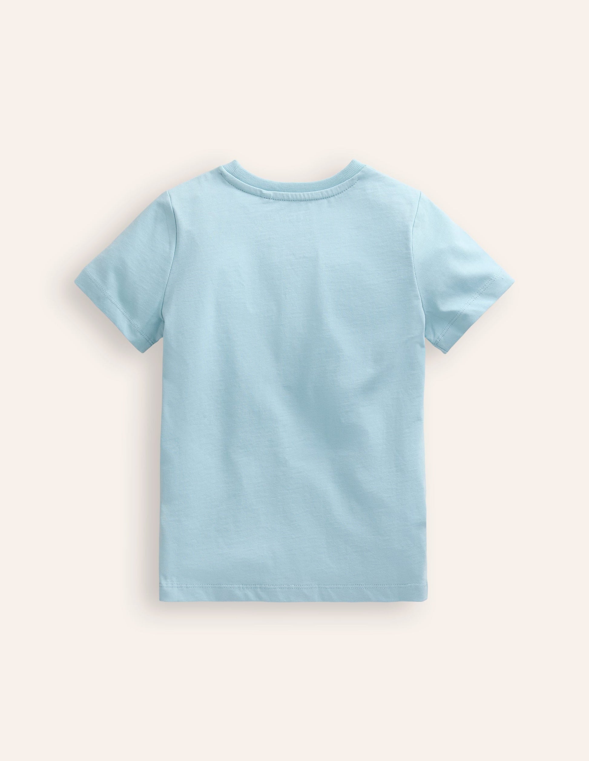 Riso Printed T-shirt-Vintage Blue Planets-2